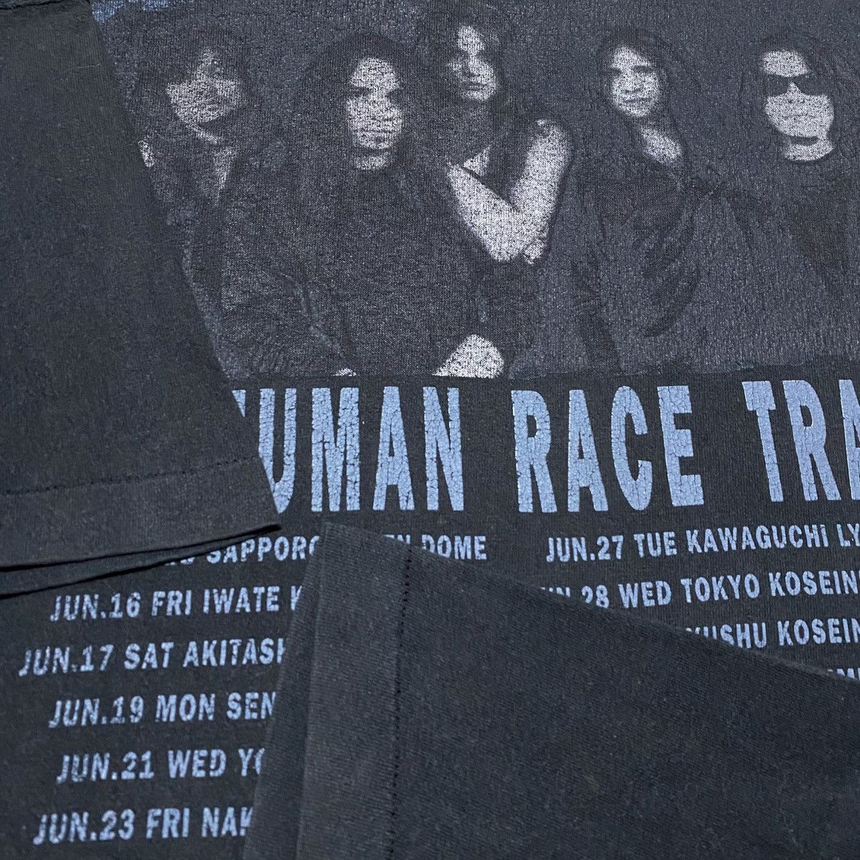 Band Tees Rare‼️🔥Vintage 90's Skid Row Subhuman Race Track T-Shirt Size US M / EU 48-50 / 2 - 8 Thumbnail