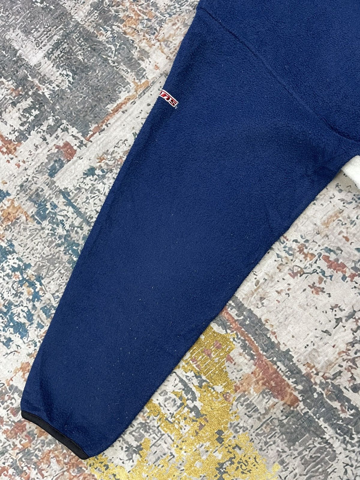 Vans Vtg 90s Vans USA Big Logo Half Zipper Pull Over Size US L / EU 52-54 / 3 - 7 Thumbnail