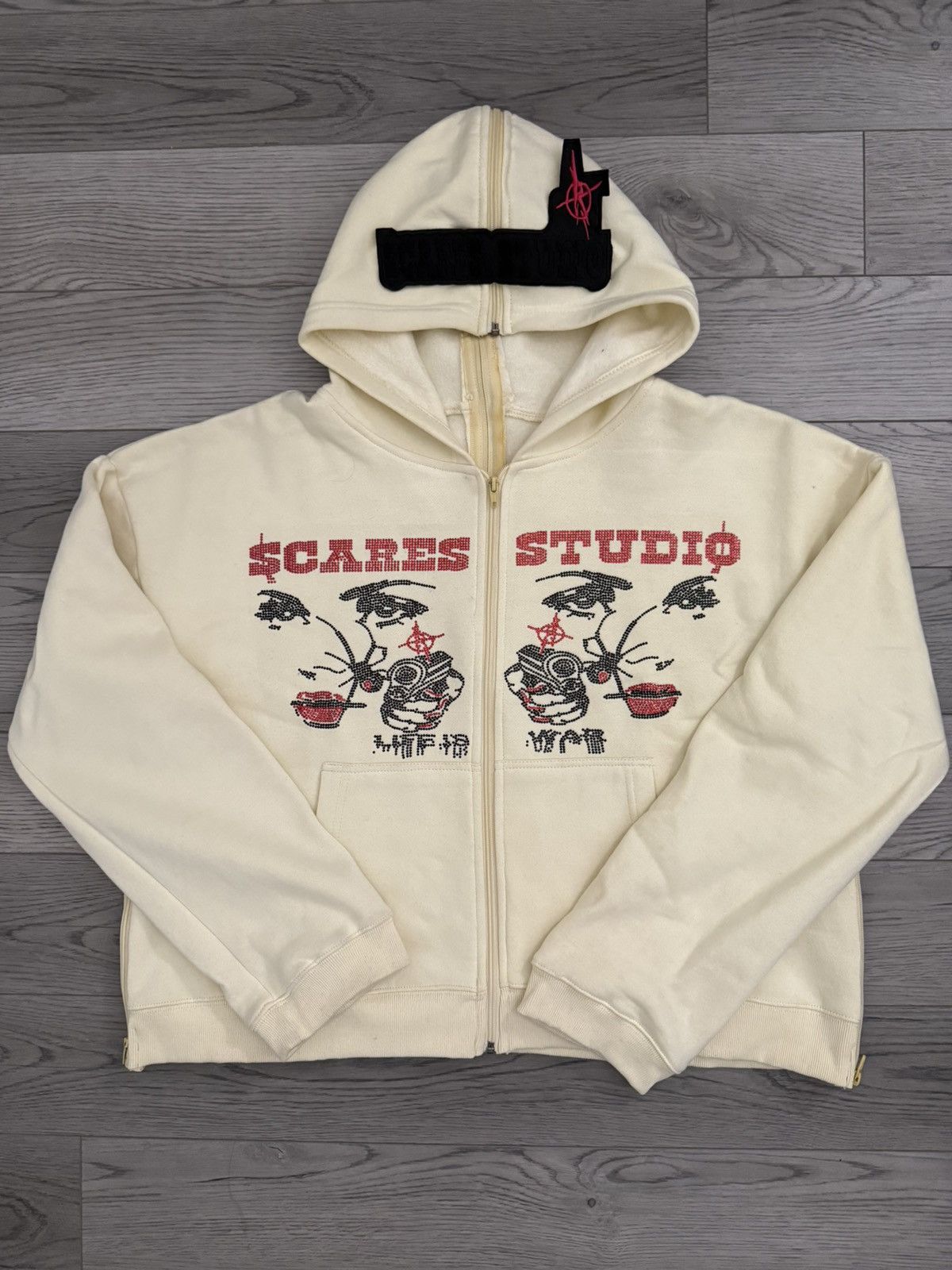 Other Scares Studio Life is War Zip Up Hoodie Size Large Size US L / EU 52-54 / 3 - 1 Thumbnail