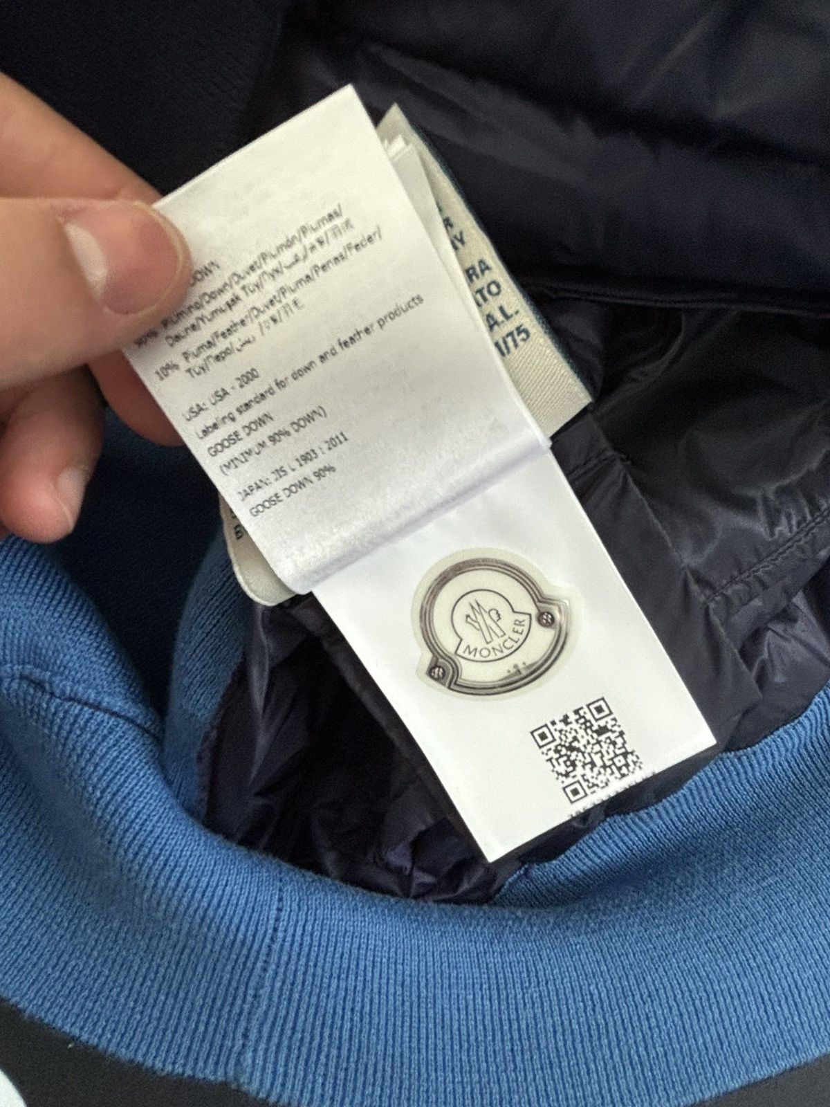 Moncler Moncler Blue Vest Size US S / EU 44-46 / 1 - 12 Thumbnail