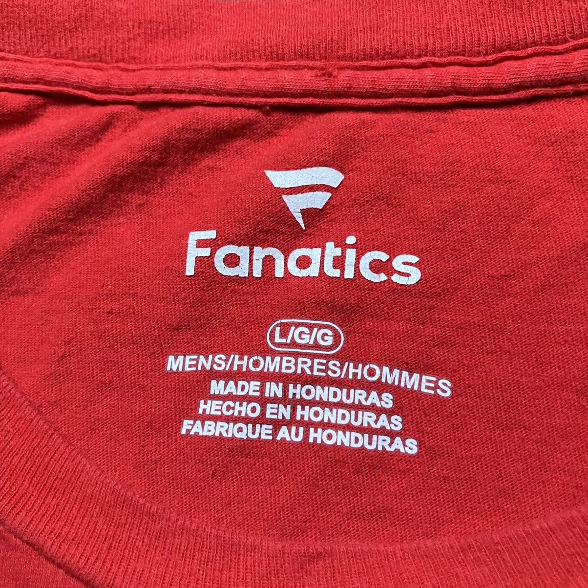 MLB Fanatics Chicago Cubs Graphic T Shirt Red MLB Baseball Size US L / EU 52-54 / 3 - 4 Thumbnail