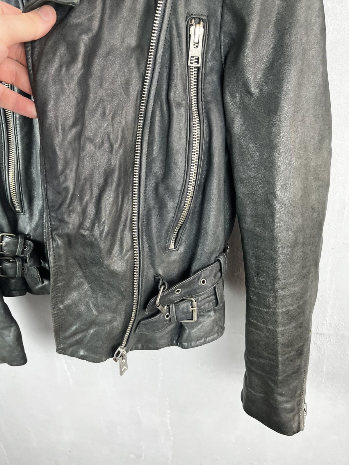 Allsaints Allsaints punk leather jacket size 38 Size M / US 6-8 / IT 42-44 - 7 Thumbnail