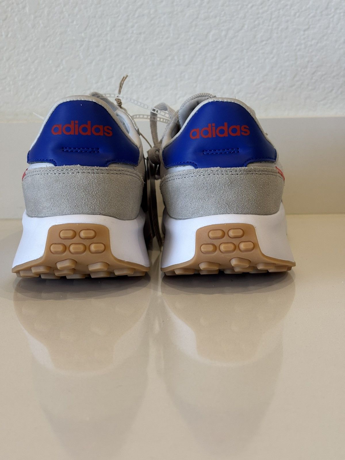 Adidas ADIDAS Run 70s Shoes Grey One/Lucid Blue Size US 10 / EU 43 - 6 Thumbnail