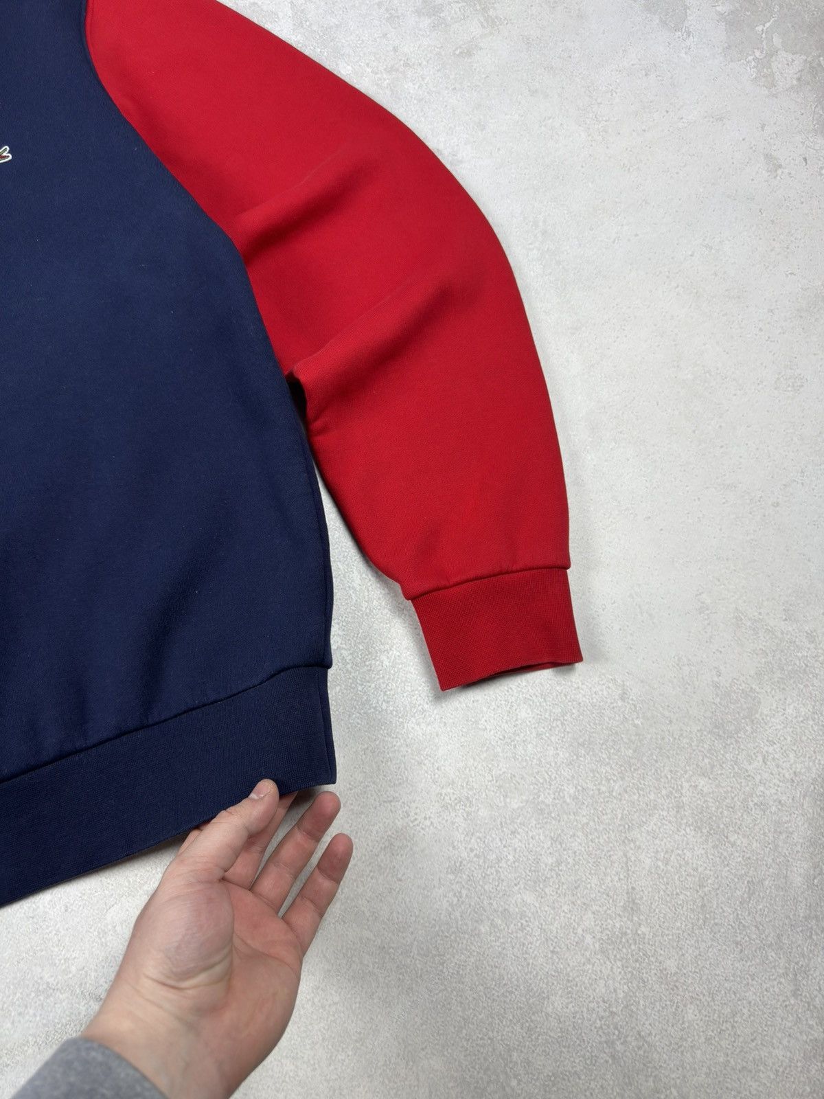 Lacoste Lacoste Mens Sweatshirt Colorblock Crew Neck size M Size US M / EU 48-50 / 2 - 2 Thumbnail