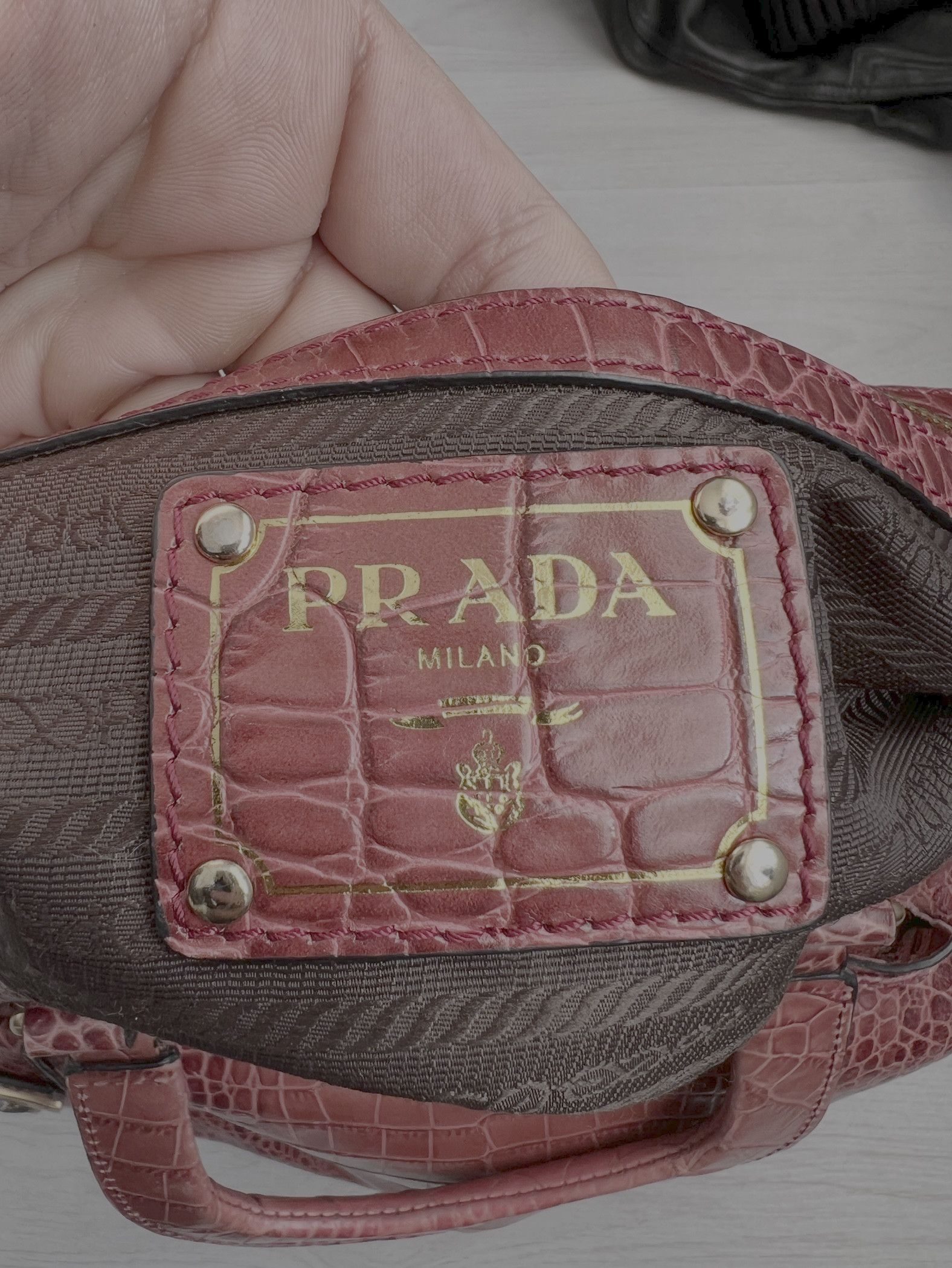 Prada Prada Crocodile Leather Size ONE SIZE - 9 Thumbnail