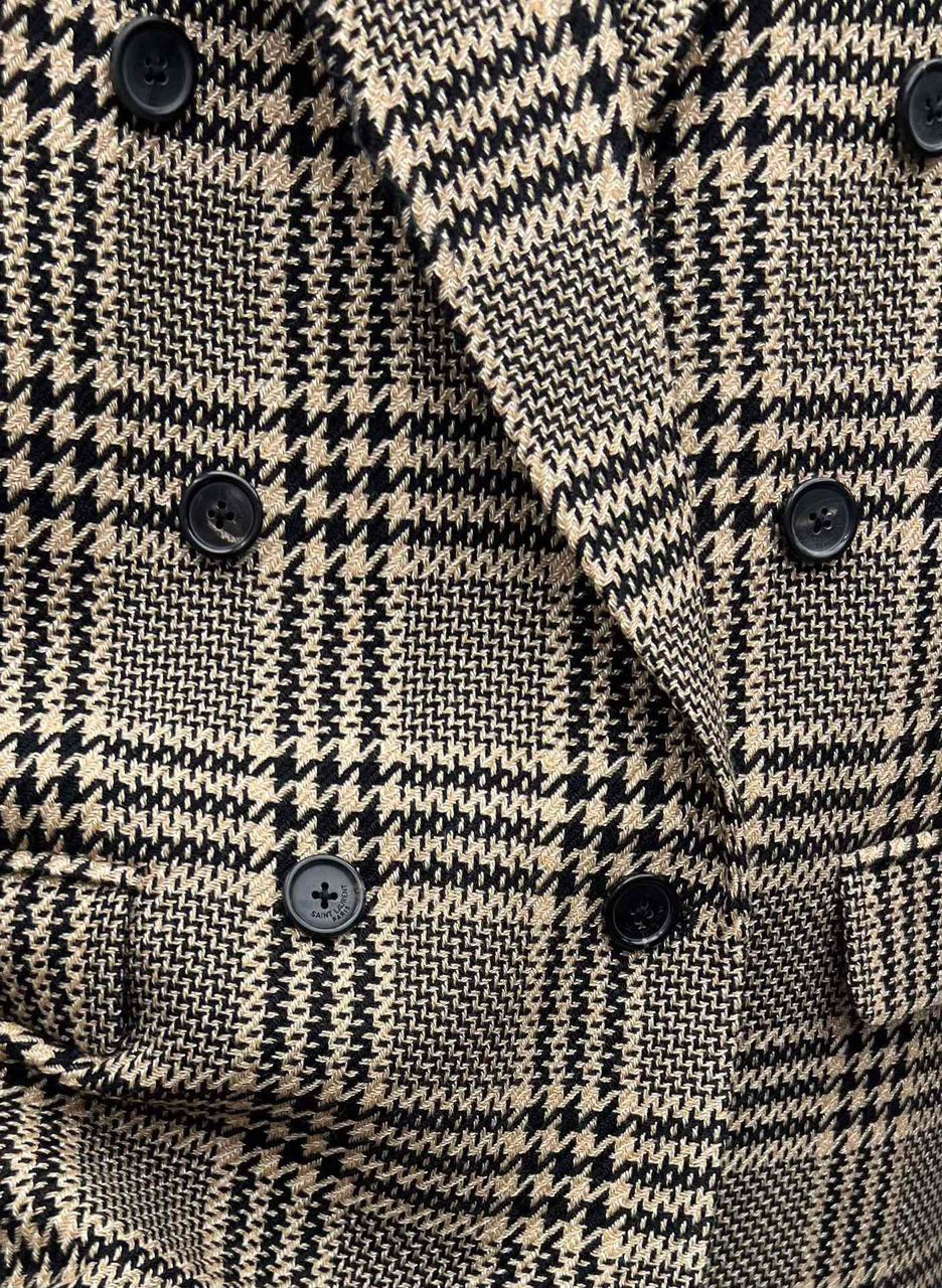 Yves Saint Laurent Yves Saint Laurent Wool Blazer Jacket YSL Vintage Coat Size L / US 10 / IT 46 - 5 Thumbnail