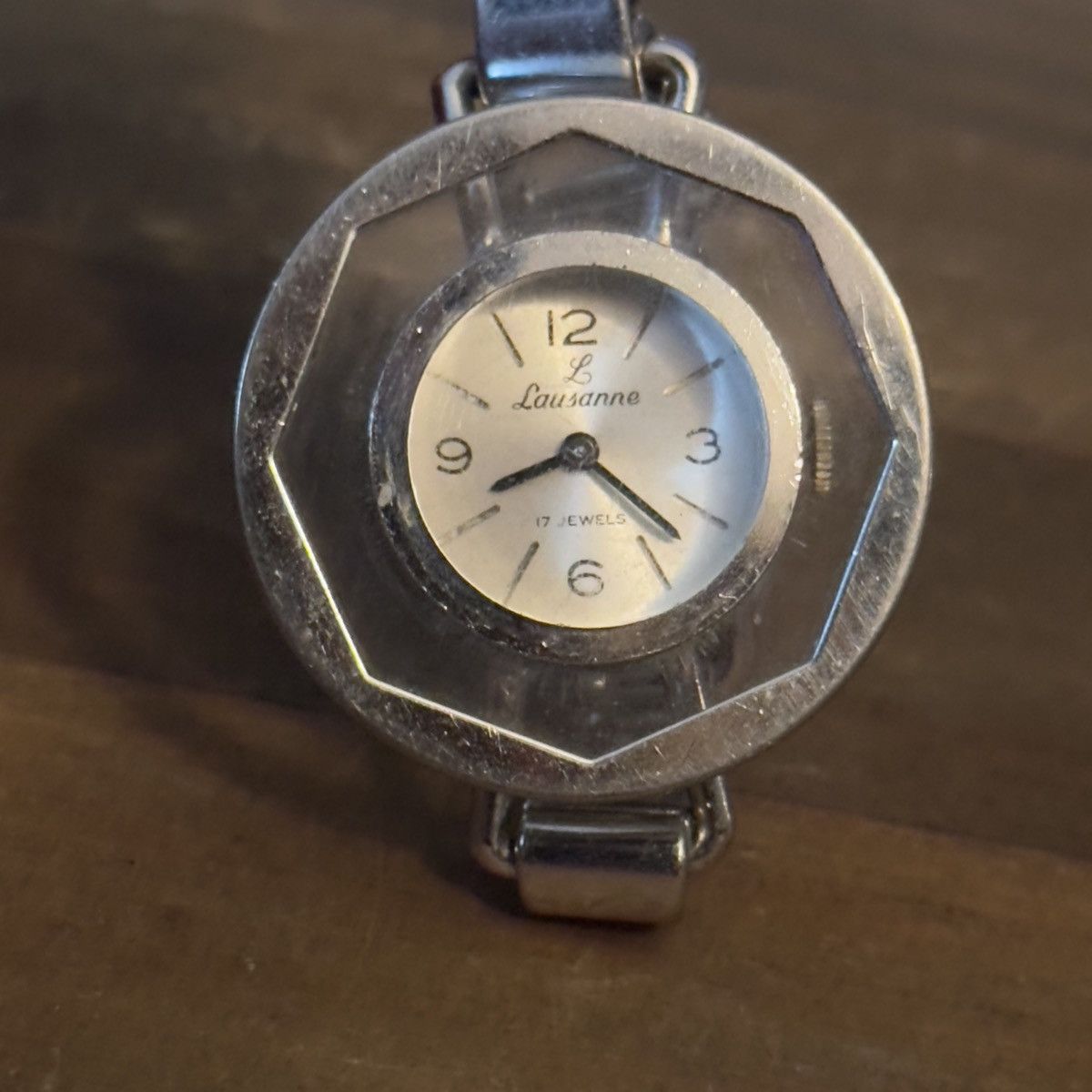 Vintage Vintage Lausanne 17 jewels silver hexagon watch Size ONE SIZE - 8 Thumbnail