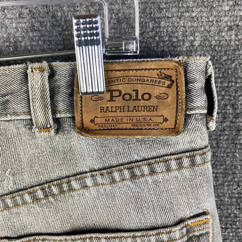 Polo Ralph Lauren Polo Ralph Lauren Jeans Men's 36x34 Dungarees Distressed Size US 36 / EU 52 - 9 Thumbnail