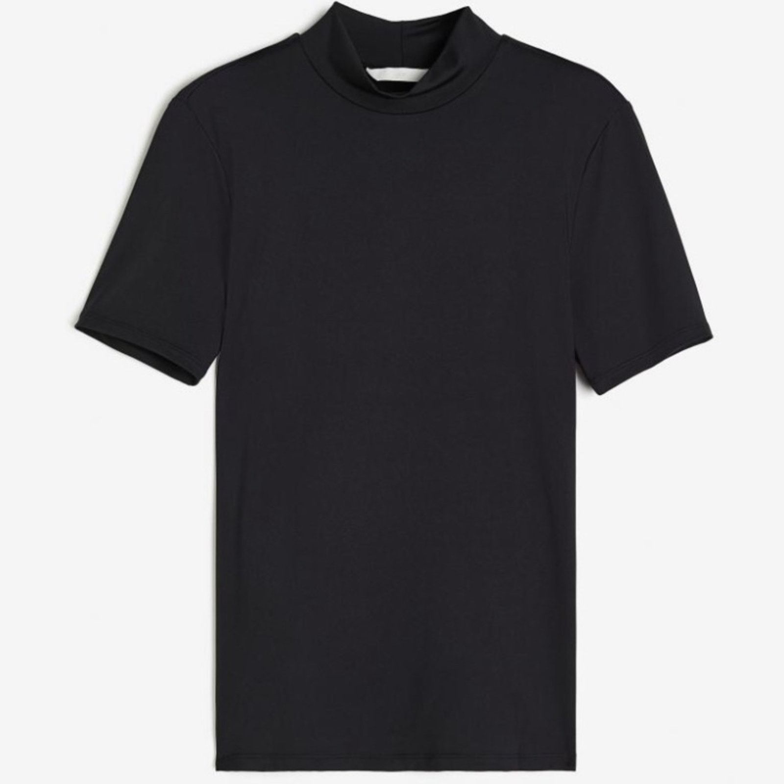 H&M NEW!!! H&M • Super Soft and Stretchy Black Tee • Size Small Size S / US 4 / IT 40 - 1 Thumbnail