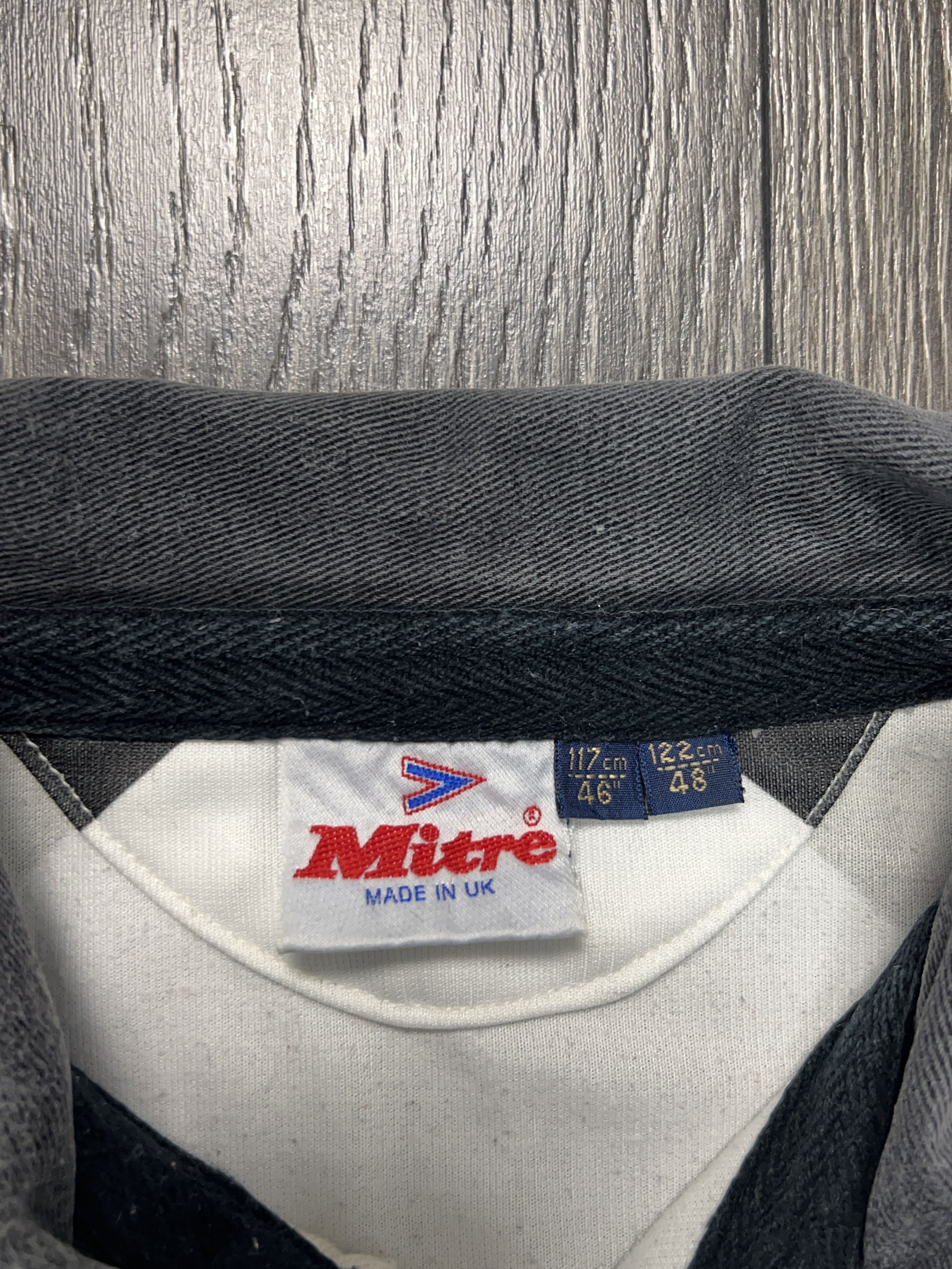 Vintage Mitre Bradford Bulls 1996 1997 England Rugby Jersey Shirt Size US L / EU 52-54 / 3 - 3 Thumbnail