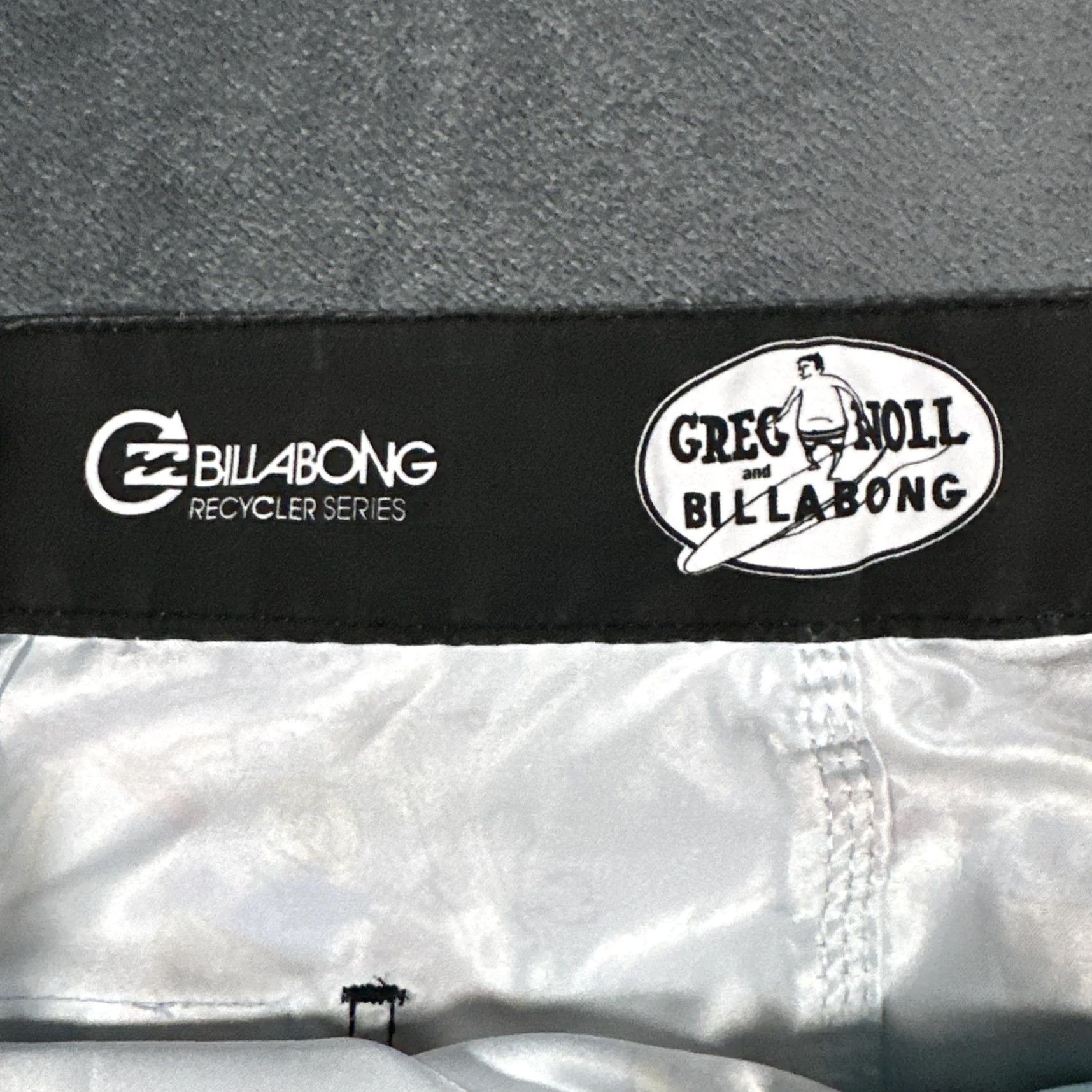 Billabong Billabong Board Shorts Mens 36 Blue Greg Noll Recycler Surf Swim Trunks Print Size US 36 / EU 52 - 4 Thumbnail