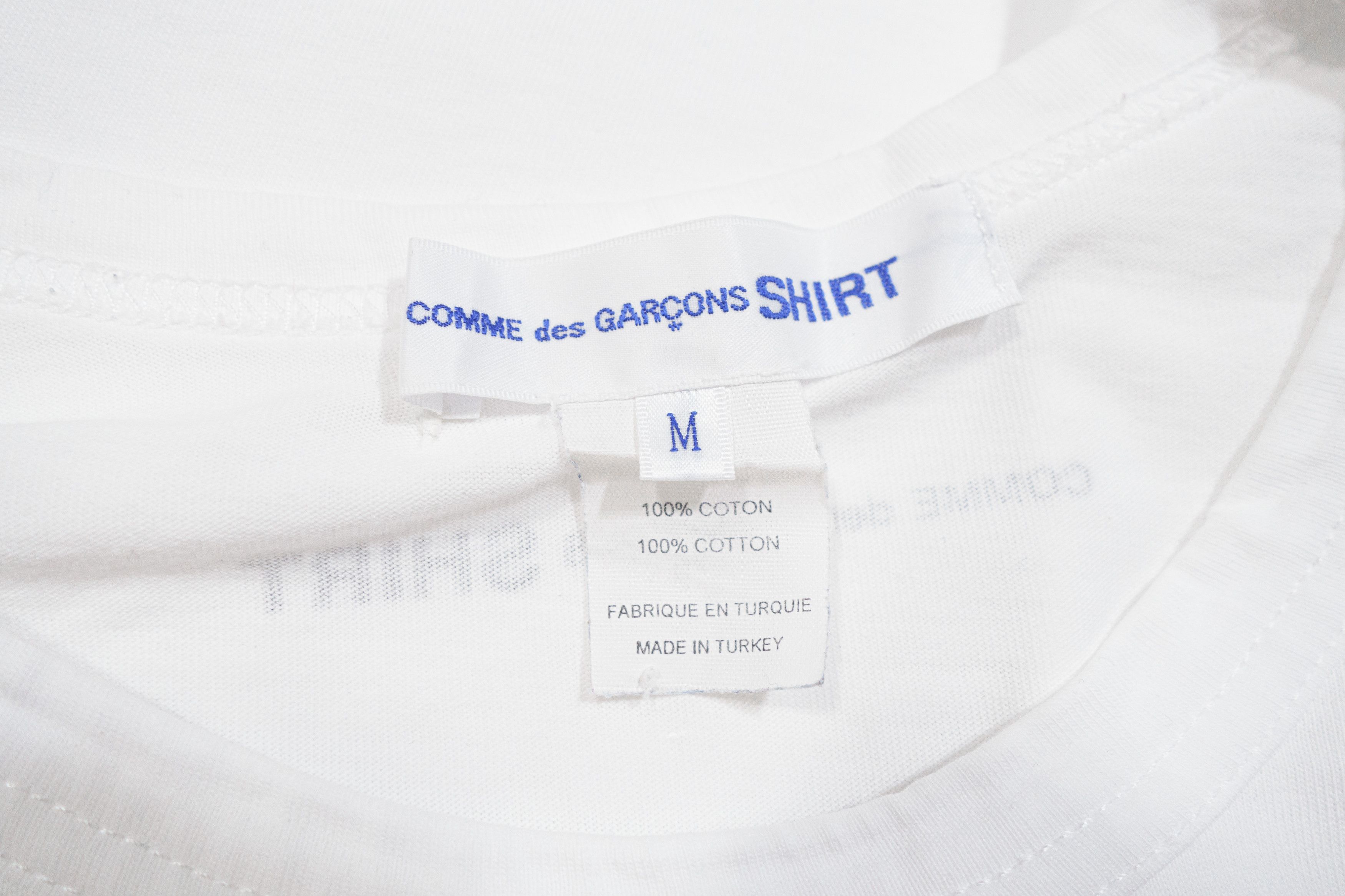 Comme des Garcons SHIRT Back Logo Basic Crewneck T-Shirt Size US M / EU 48-50 / 2 - 9 Thumbnail