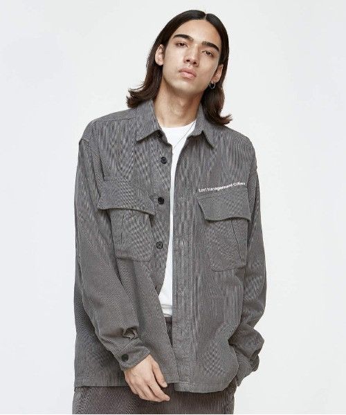 Japanese Brand LMC JF SHIRT/Military Pocket Corduroy CPO Shirt Jacket Size US L / EU 52-54 / 3 - 2 Thumbnail