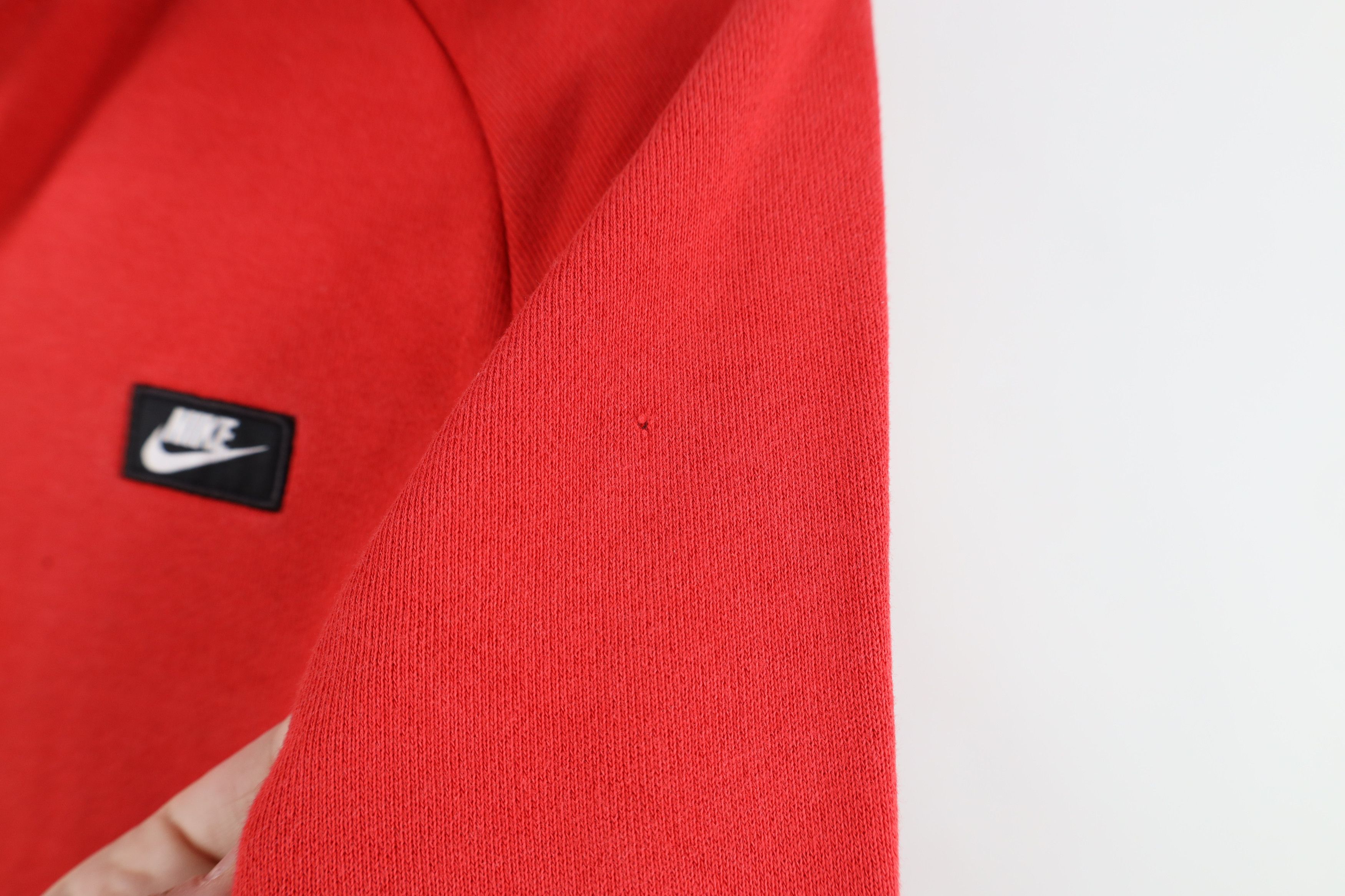 Nike Vintage Y2K Nike Scott Mini Swoosh Box Logo Half Zip Hoodie Size US S / EU 44-46 / 1 - 5 Thumbnail