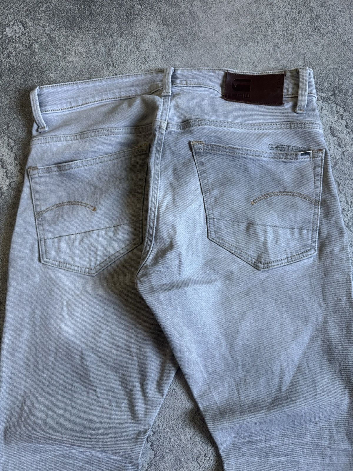 G-Star G star raw 33/32 3301 straight tapered denim pants jeans Size US 33 - 3 Thumbnail