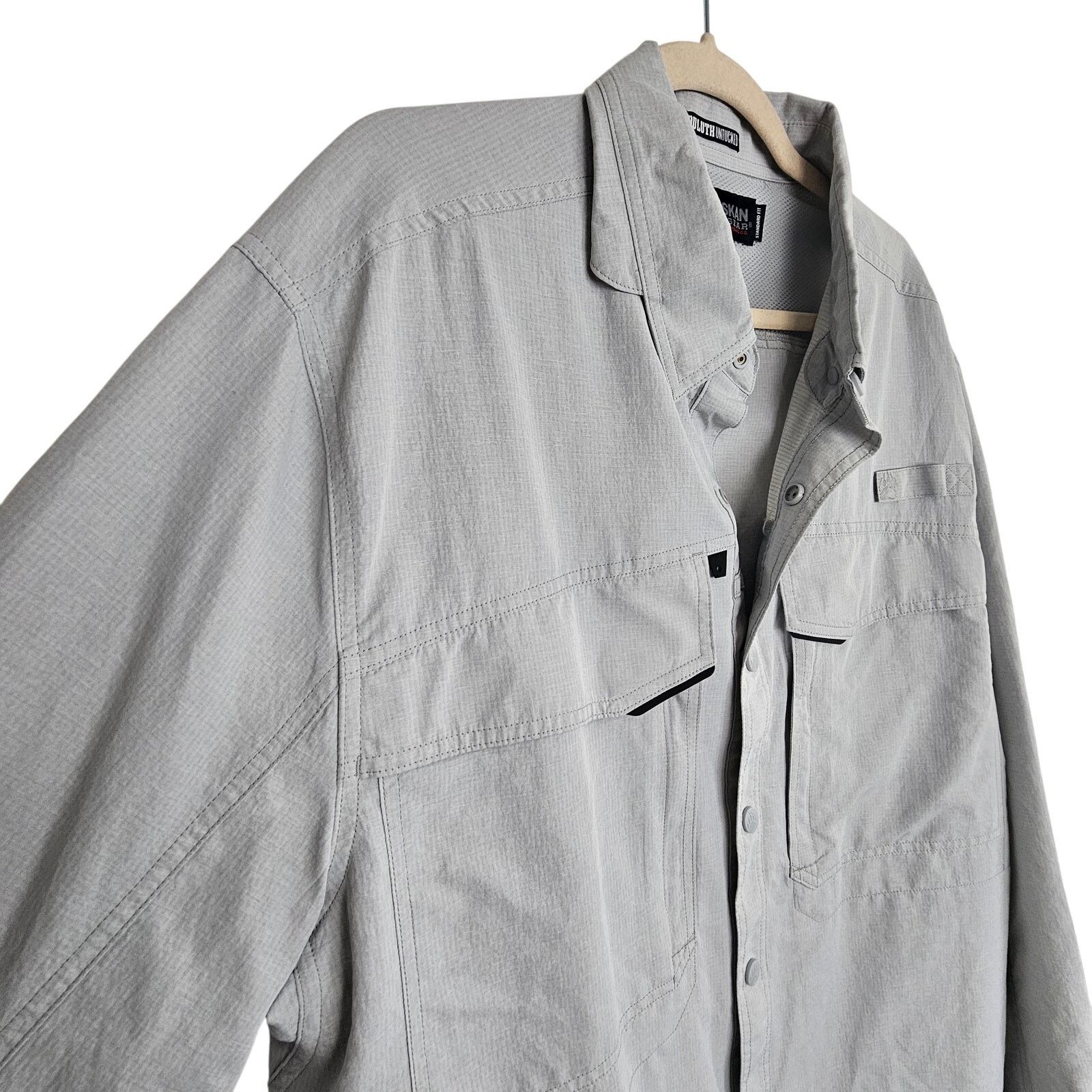 Duluth Trading Company Alaskan Hardgear Duluth Untucked Mens Shirt Size XL Snap Size US XL / EU 56 / 4 - 5 Thumbnail