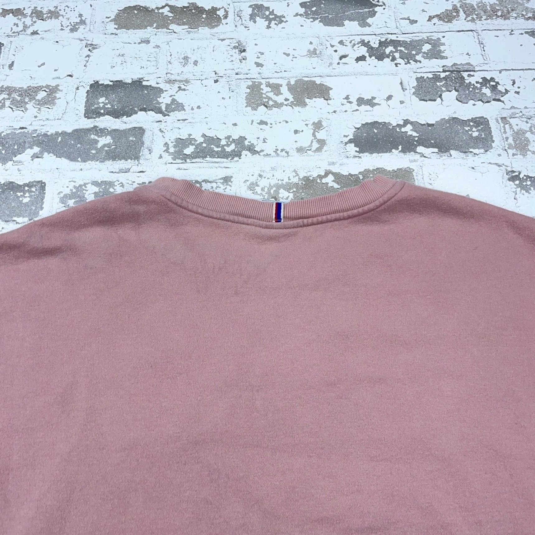 Champion Champion Sweatshirt Women XL Pink White Crew Neck Sweater Blank Plain Retro Size XL / US 12-14 / IT 48-50 - 8 Thumbnail