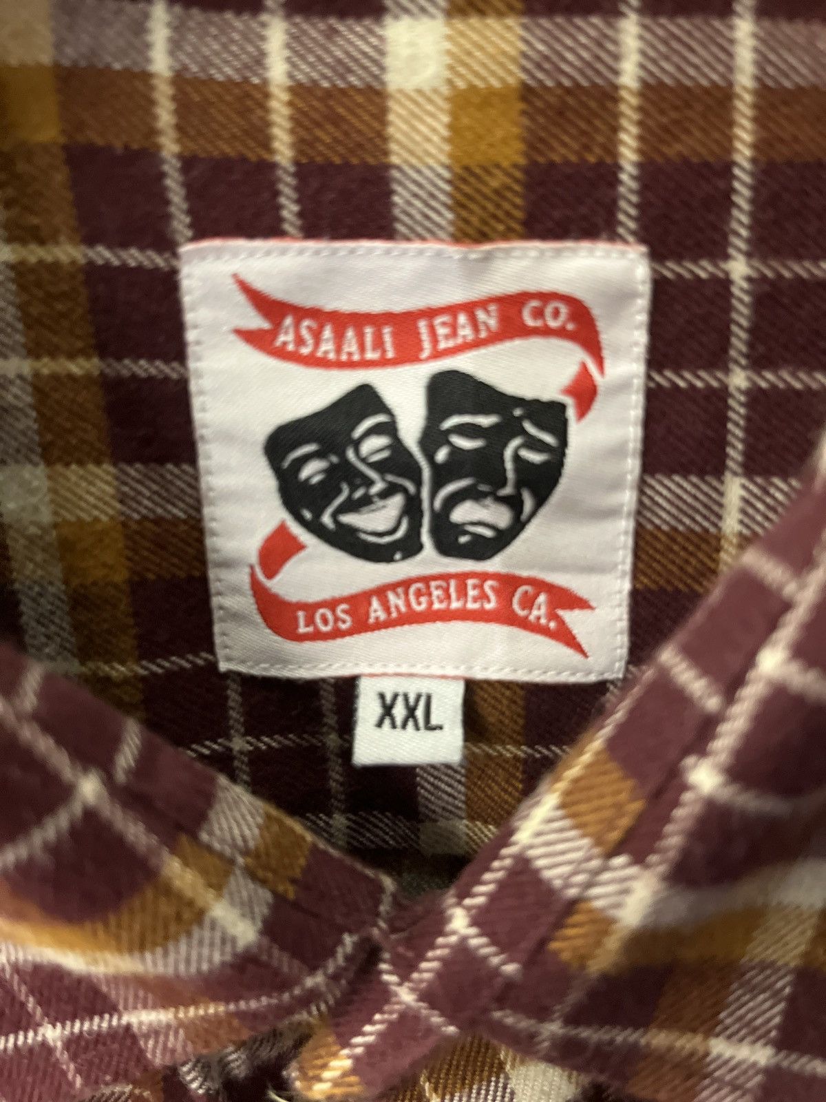 Asaali Asaali bleached flannel Size US XXL / EU 58 / 5 - 3 Thumbnail