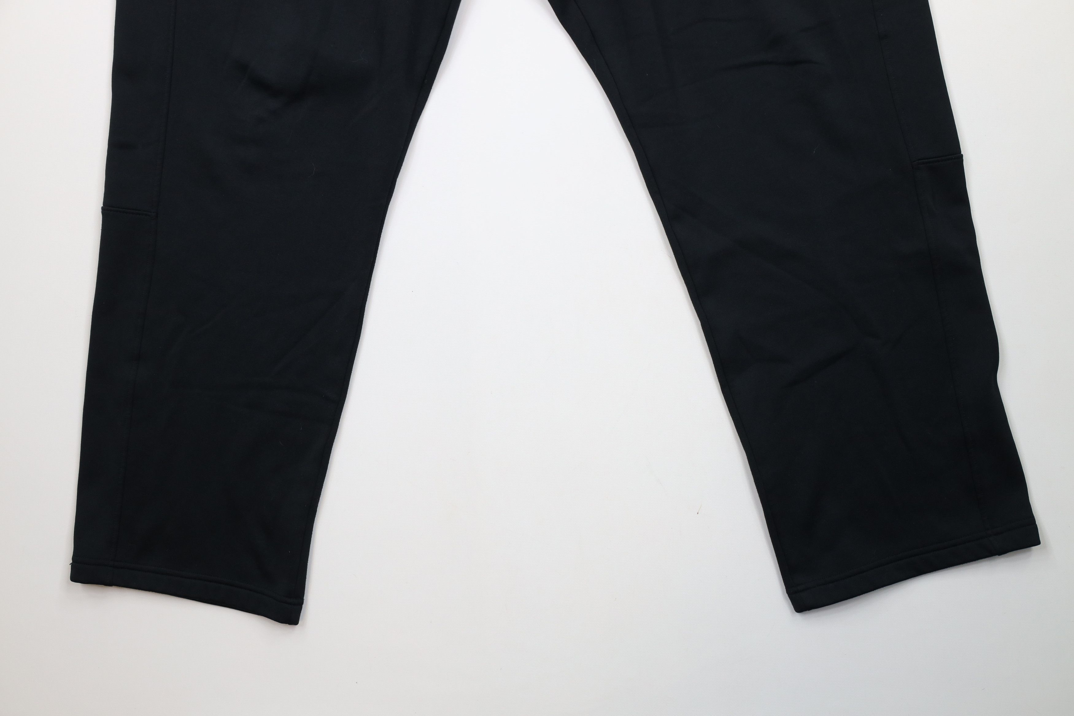 Under Armour × Vintage Y2K Under Armour Loose Fit Wide Leg Sweatpants Black Size US 40 / EU 56 - 4 Thumbnail
