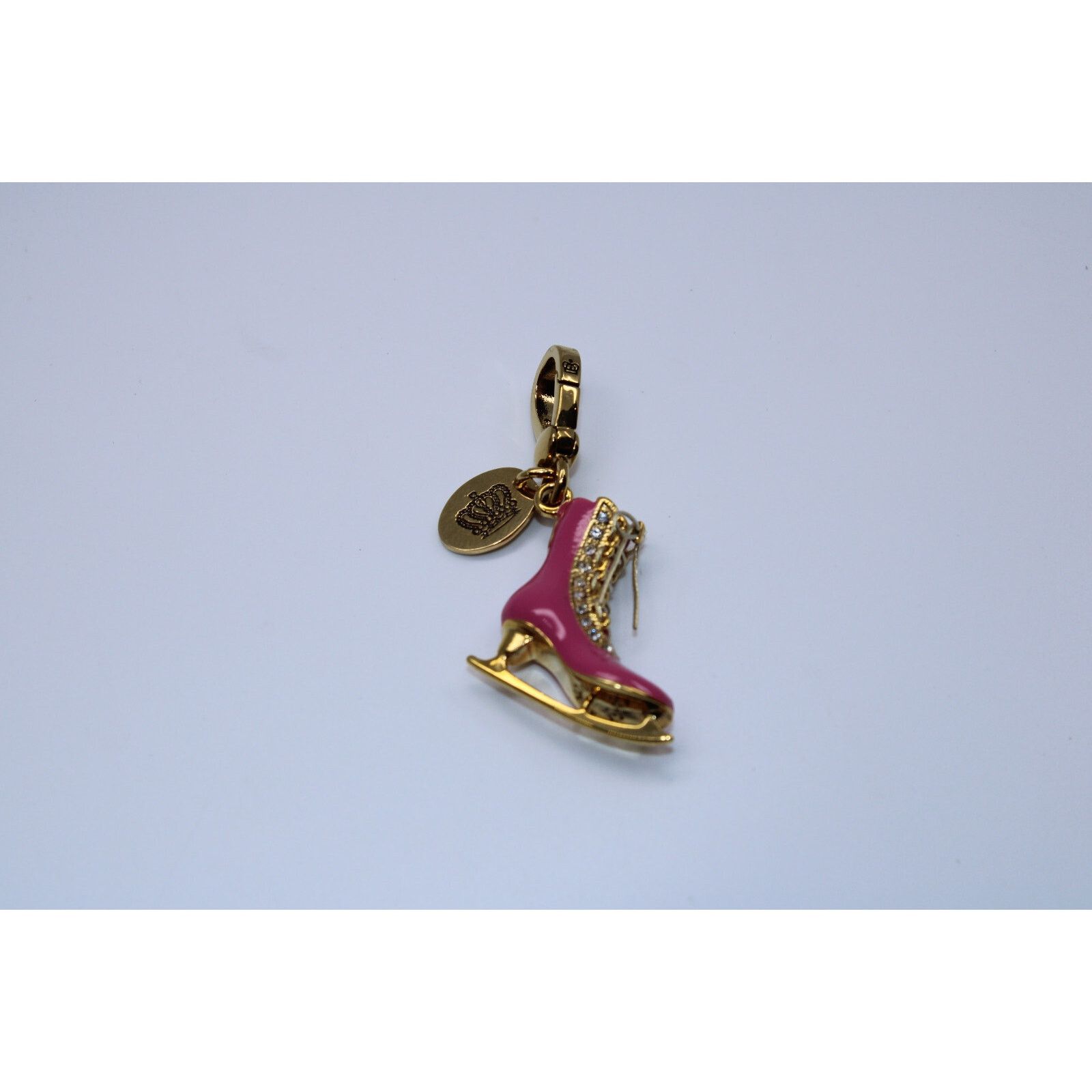 Juicy Couture New JUICY COUTURE Limited Edition 2008 Pink Ice Skate Charm Size ONE SIZE - 4 Thumbnail