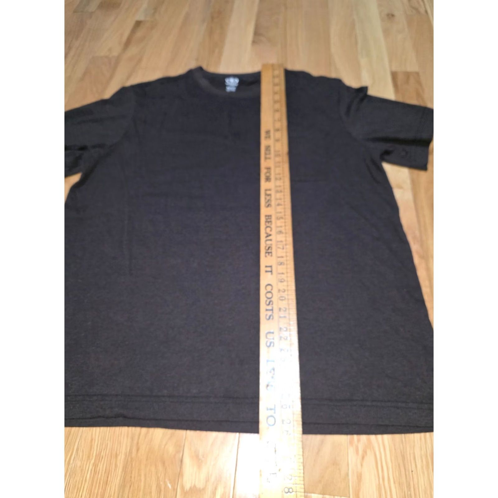 Athletic Works Athletic Works T-Shirt Men's M Black Cotton Short Sleeve Crew Neck Pocket Shirt Size US M / EU 48-50 / 2 - 7 Thumbnail