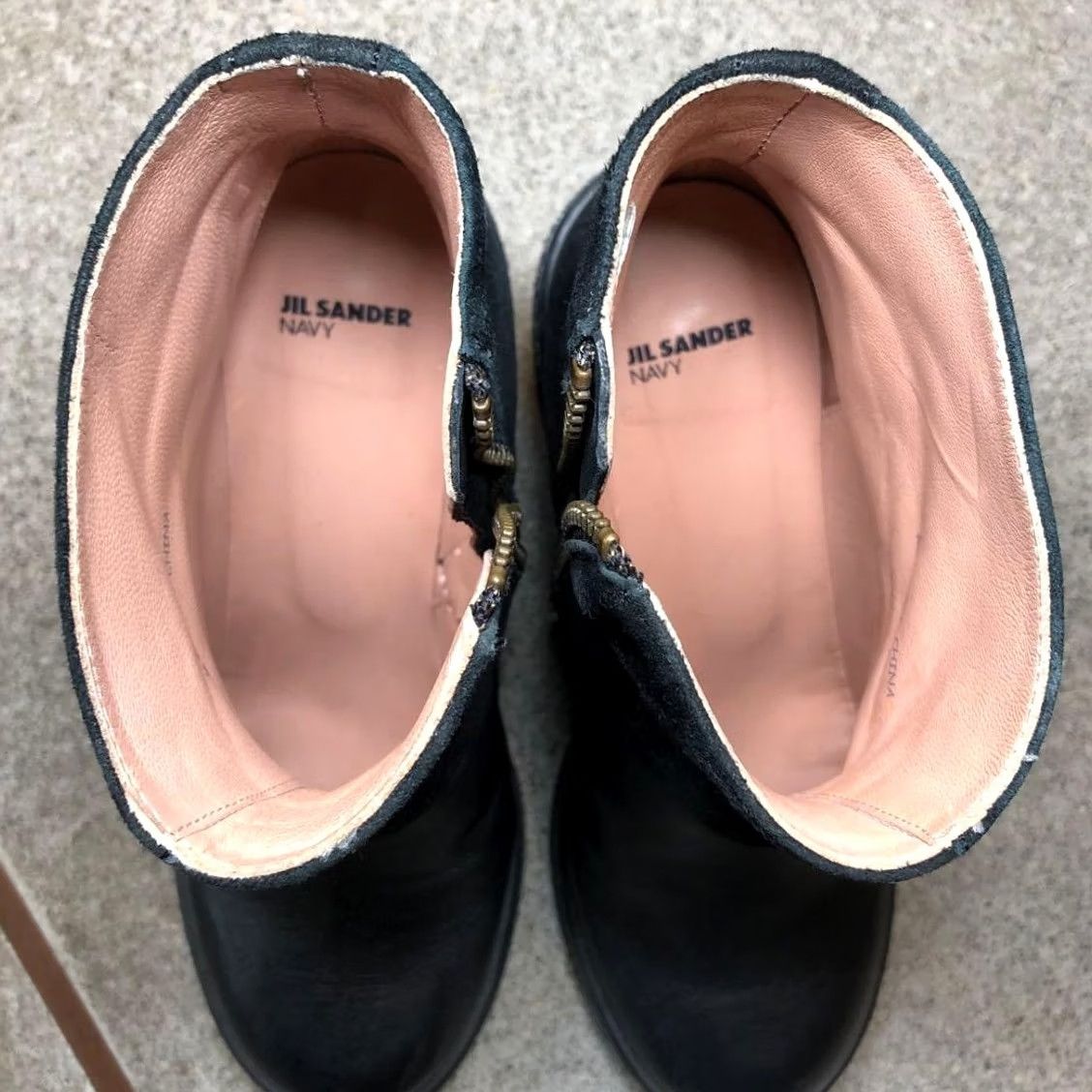 Jil Sander Jil Sander Navy Women Boots Shoes 7.0US Original Collection Size 28" / US 6 / IT 42 - 6 Thumbnail