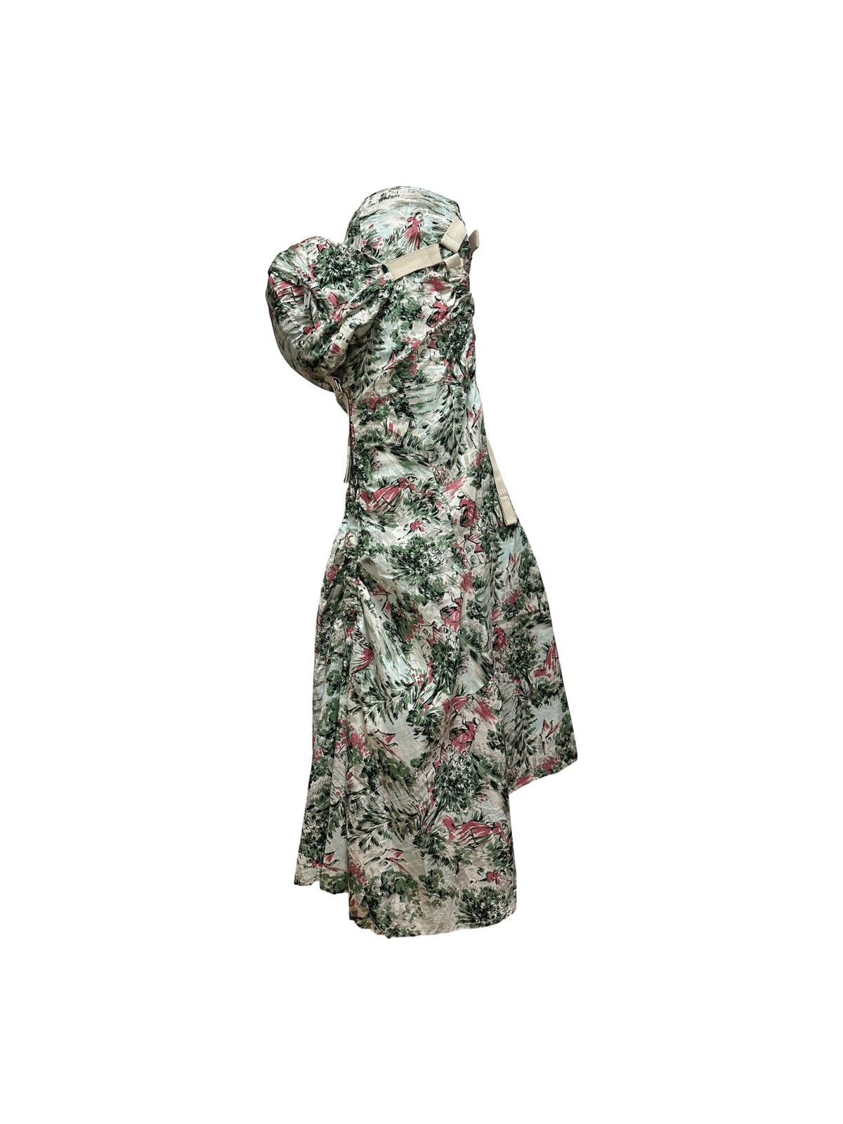 Junya Watanabe JUNYA WATANABE S/S 2003 Pictorial Print Parachute Maxi Skirt Size 28" / US 6 / IT 42 - 3 Thumbnail
