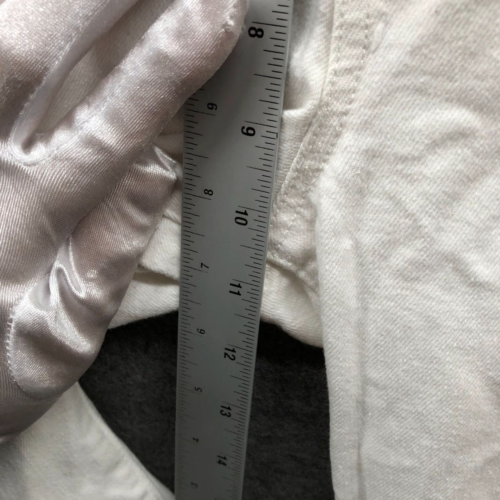 Gap Gap Girlfriend Mid Rise Jeans Womens 8 29 White Stretch Size 30" / US 8 / IT 44 - 7 Thumbnail