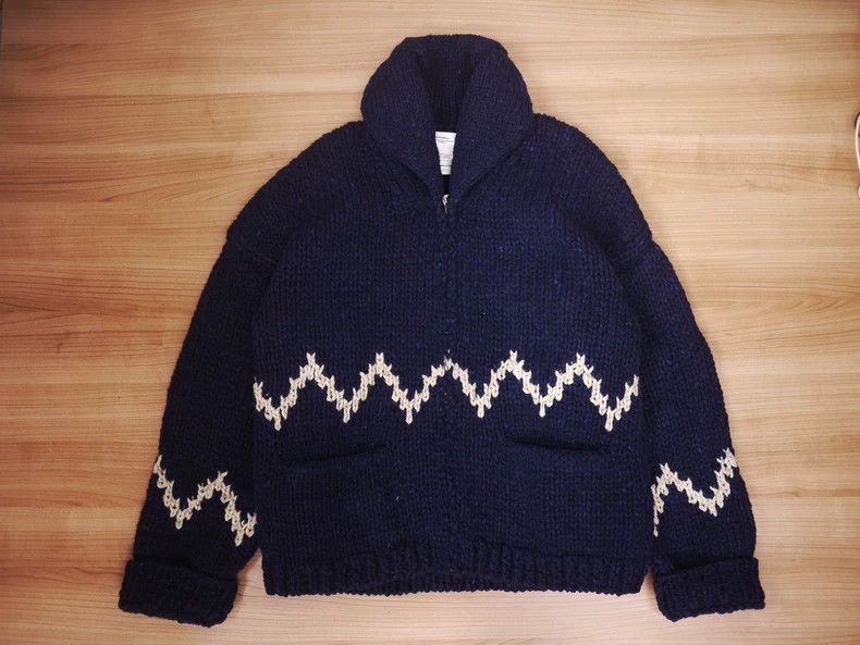 Visvim VISVIM COWICHAN SB HAND KNIT F.Z | Grailed