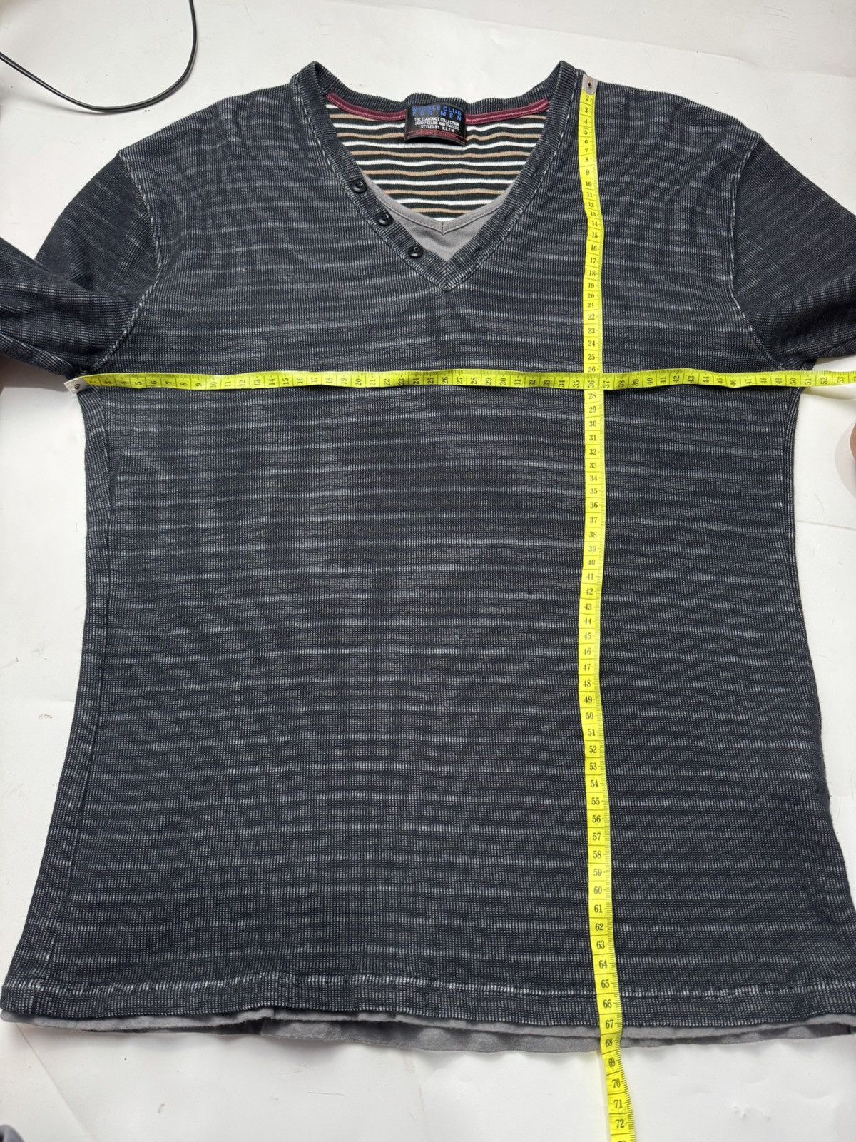 If Six Was Nine × Japanese Brand × Le Grande Bleu (L.G.B.) NCFM Nicole Striped Long Sleeve Japanese Size US M / EU 48-50 / 2 - 8 Thumbnail