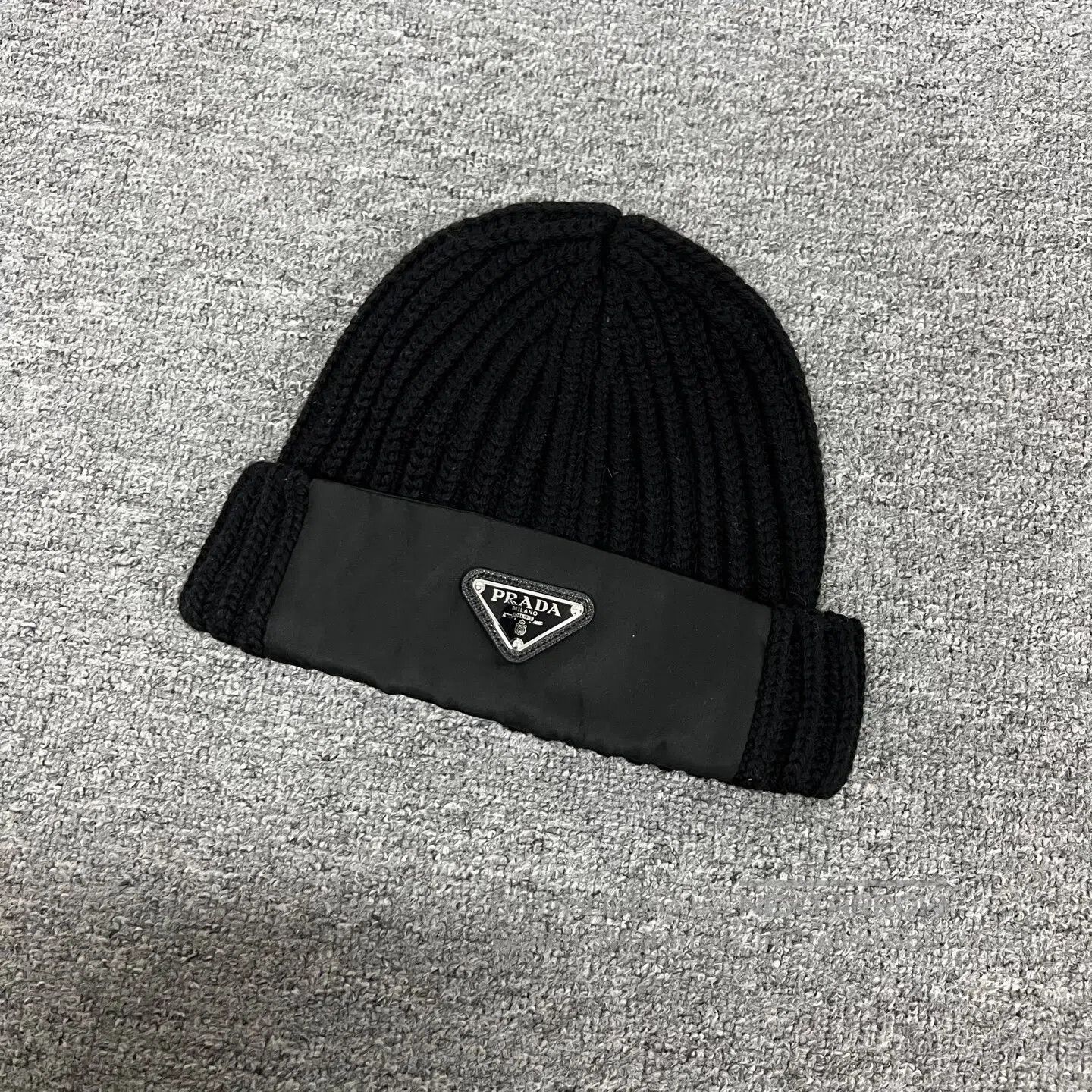 Prada Prada size s Delta mark; woolen cap; cold cap| Size ONE SIZE - 1 Thumbnail