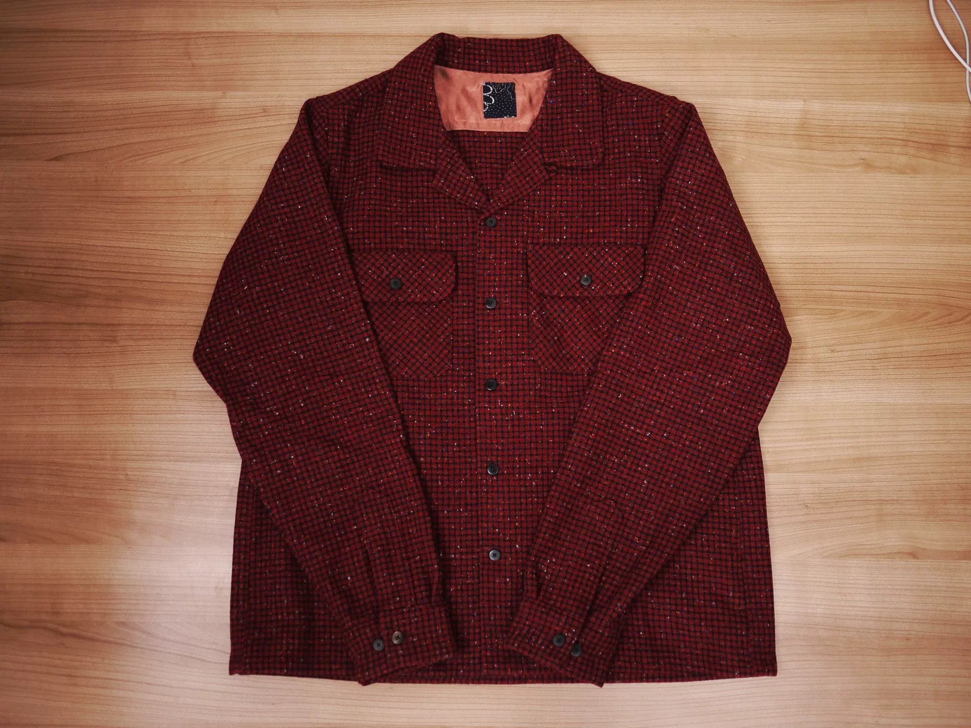 Visvim Visvim ICT Boomer Shirt in Red Size US M / EU 48-50 / 2 - 1 Thumbnail