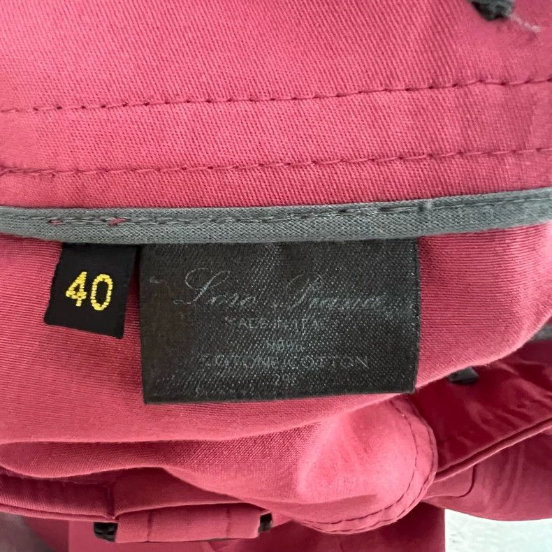 Loro Piana LORO PIANA Rose red trousers Size 26" / US 2 / IT 38 - 4 Thumbnail