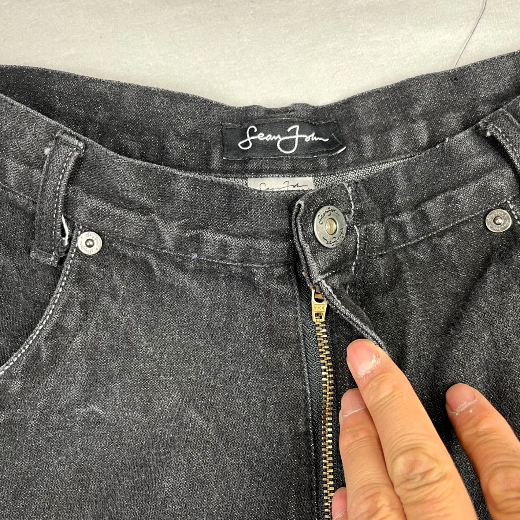 Sean John Sean John Jeans Mens 38 Fits 36x34 Baggy Denim Wide-Leg Vintage Hip Hop Jeans Men Size US 38 / EU 54 - 5 Thumbnail
