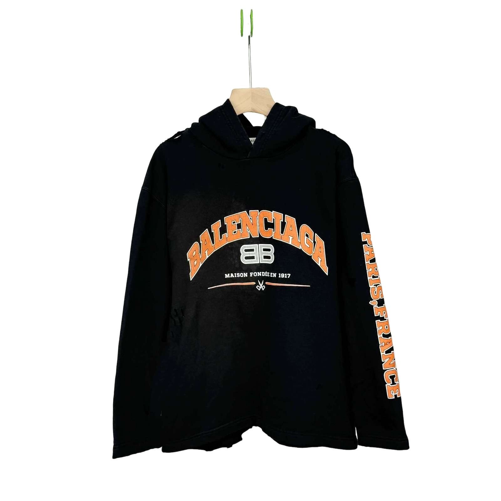 Balenciaga × Gap × Kanye West YGEBB Yeezy Gap Logo Shrunken Hoodie
