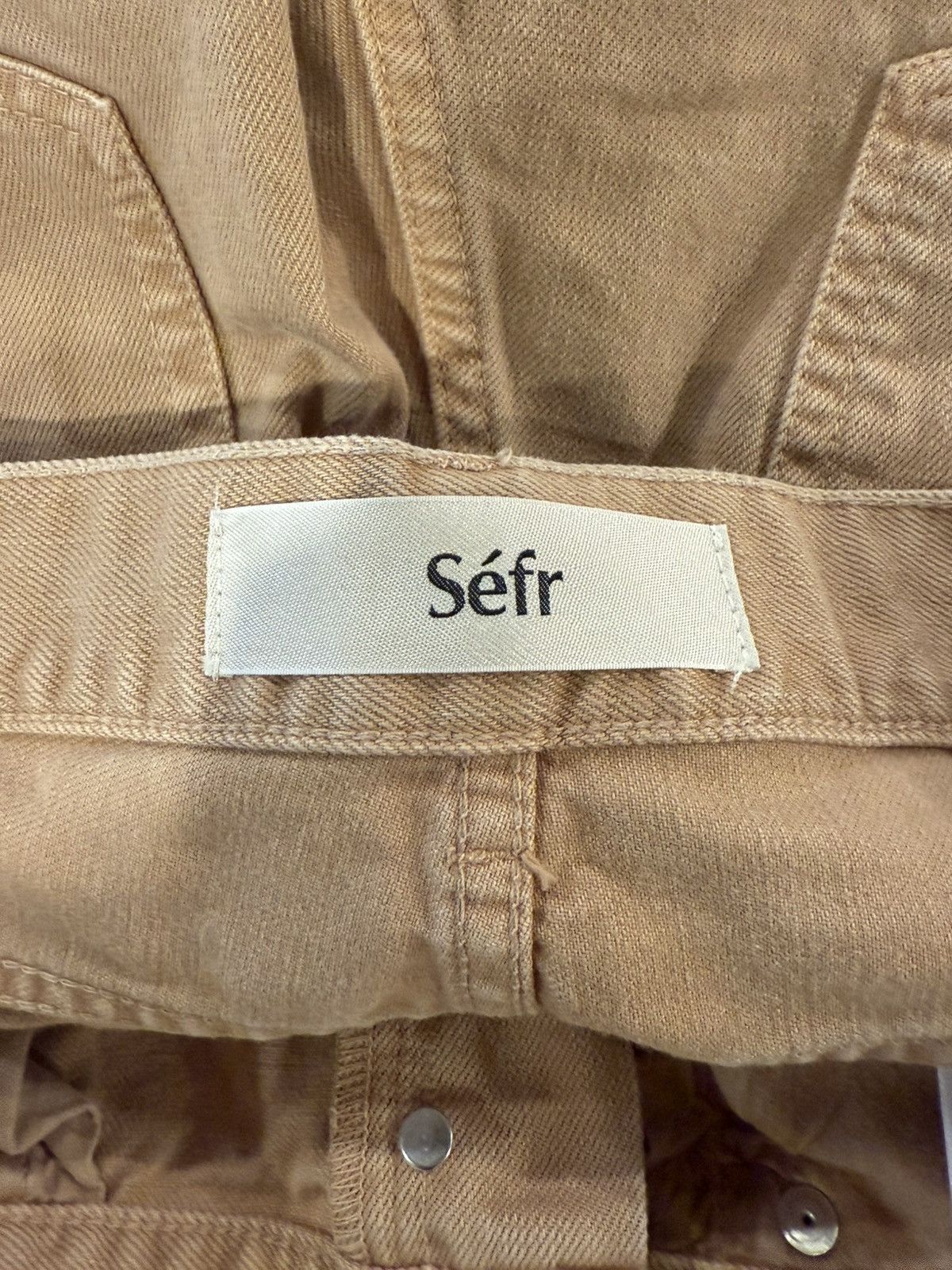 Sefr Brown Twisted Jeans Size US 30 / EU 46 - 7 Thumbnail