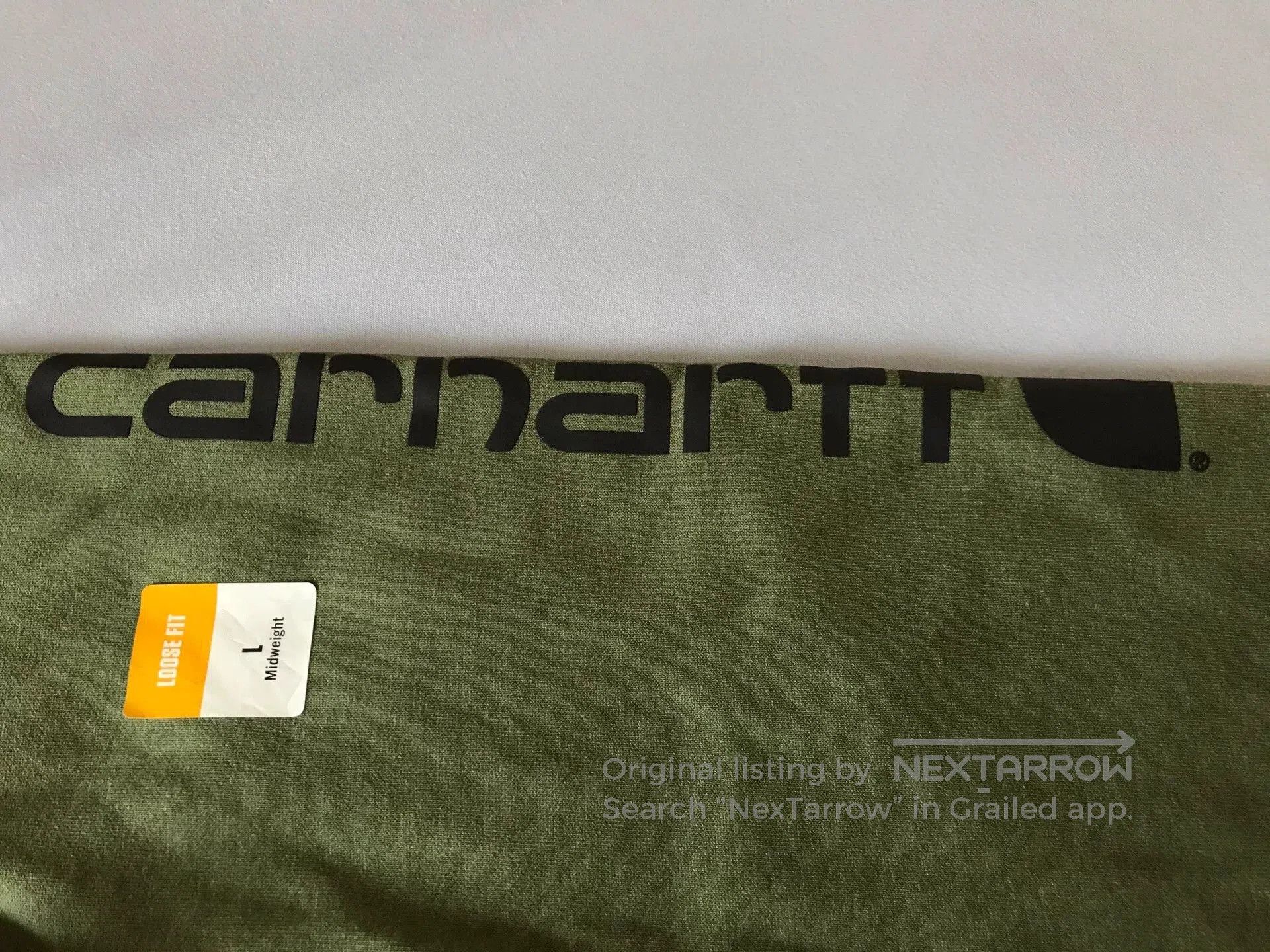 Carhartt Carhartt K288 Green Hoodie. Size US L / EU 52-54 / 3 - 6 Thumbnail