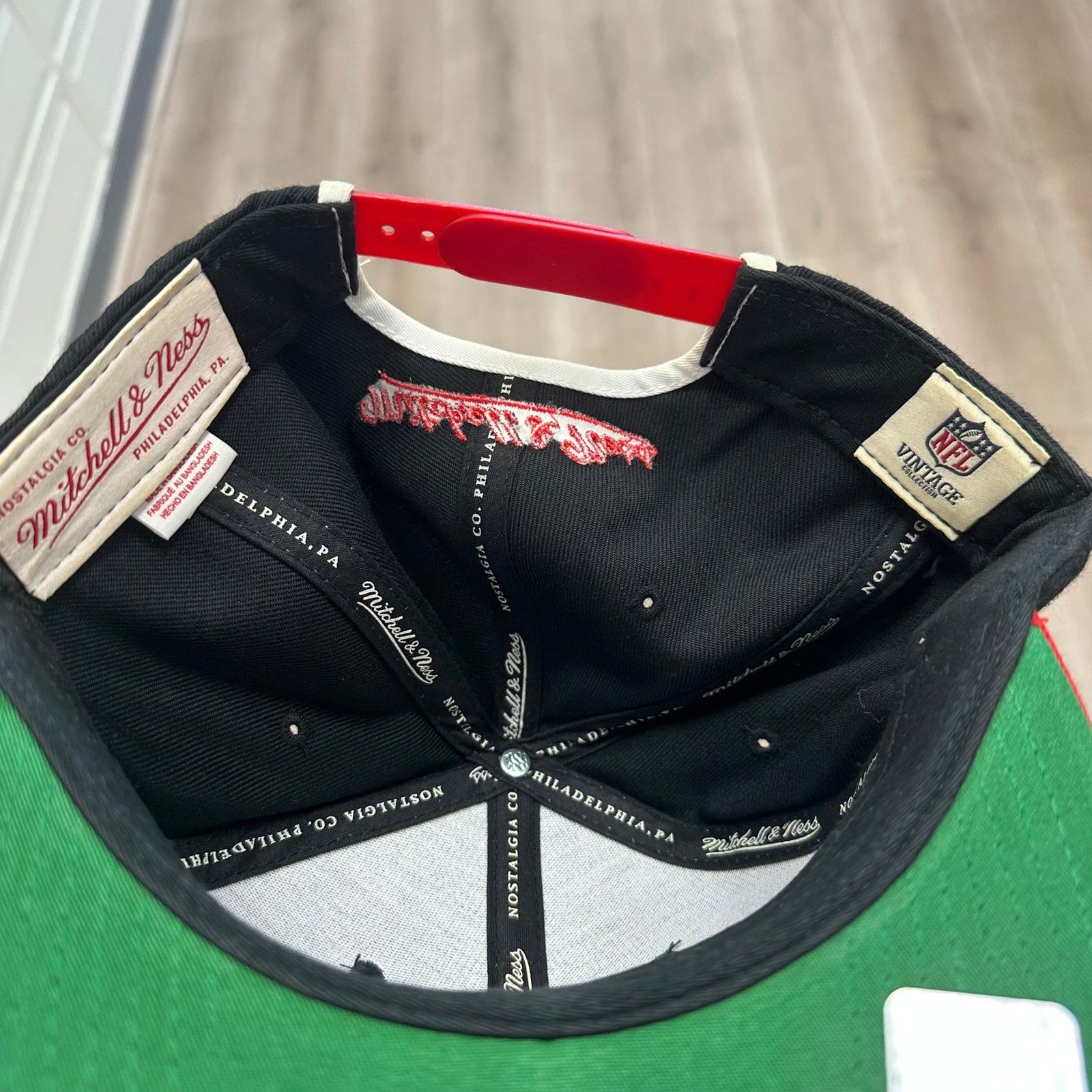 Mitchell & Ness Mitchell & Ness Atlanta Falcons Block-Arch snapback hat Cap Size ONE SIZE - 6 Thumbnail