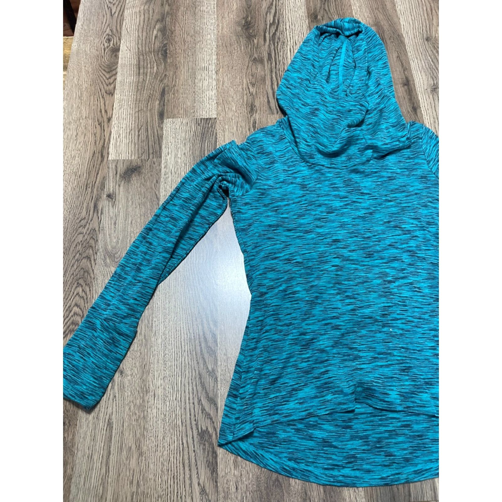 Vintage Columbia Hoodie Women's Size Medium Green Black Pullover Size M / US 6-8 / IT 42-44 - 4 Thumbnail