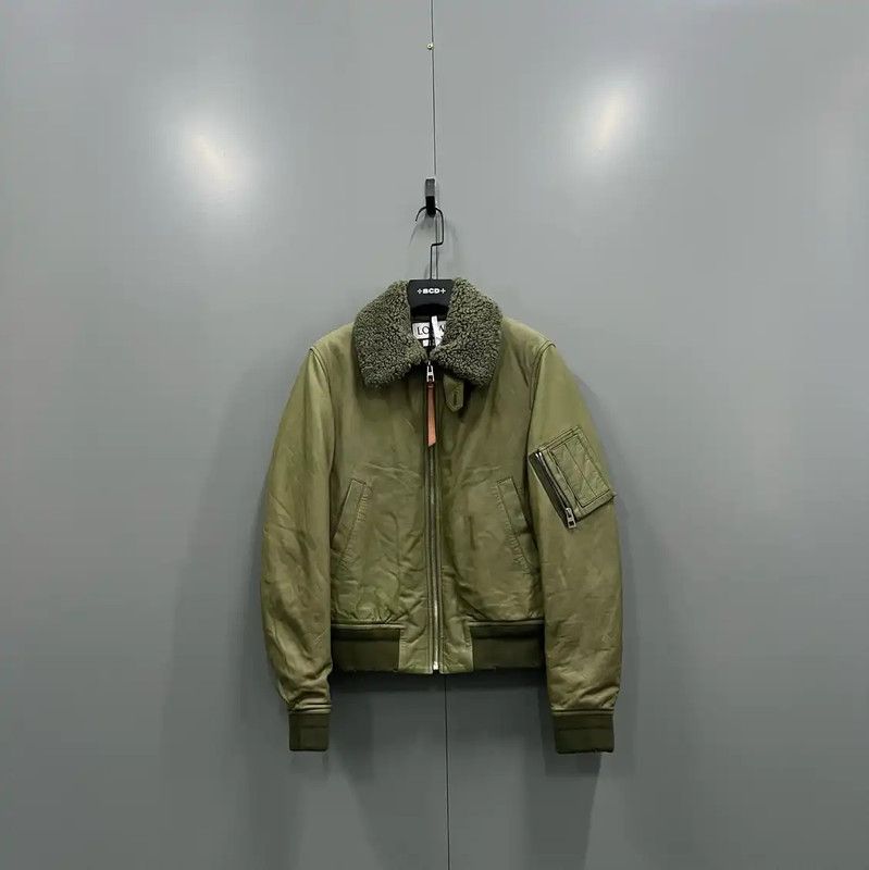Loewe Loewe Green Cotton Short Jacket for Men 0089 Size US M / EU 48-50 / 2 - 1 Thumbnail