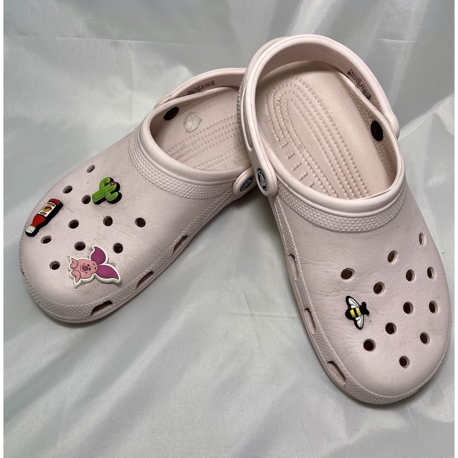 Crocs Crocs Clog Unisex Slip Pink Ultralight Water-Friendly Size US 10 / IT 40 - 1 Thumbnail