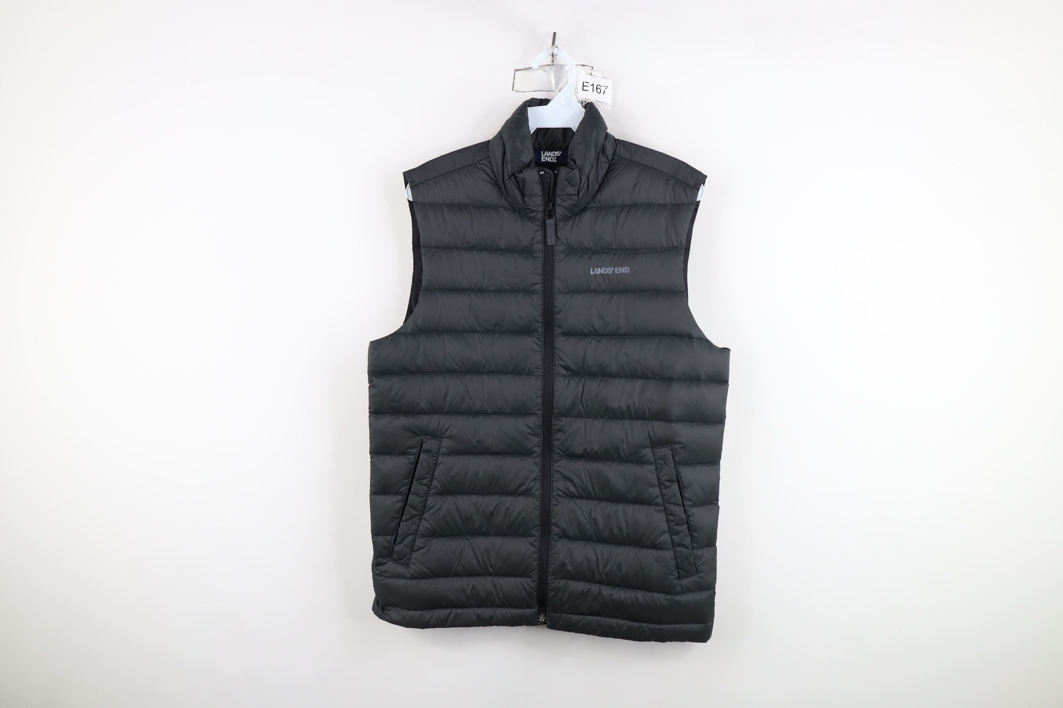 Lands' End Vintage Lands End Duck Down Insulated Puffer Vest Jacket Size US S / EU 44-46 / 1 - 1 Thumbnail