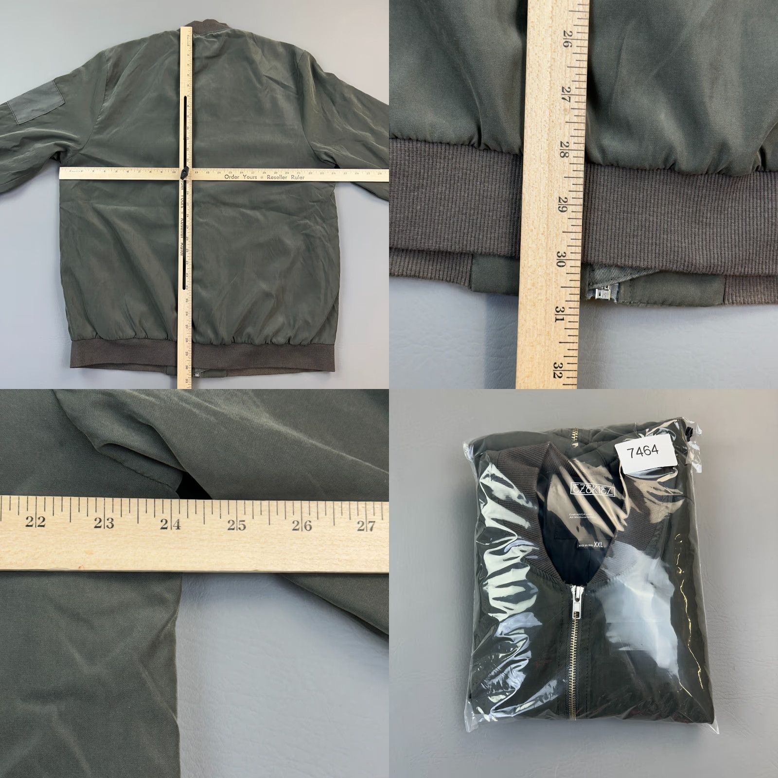 Vintage Ezekiel Rico Jacket Mens 2XL Olive Lightweight Full Zip Bomber Skateboard Casual Shirt Mens 2XL Green Retro Punk Hipster USA Size US XXL / EU 58 / 5 - 9 Thumbnail