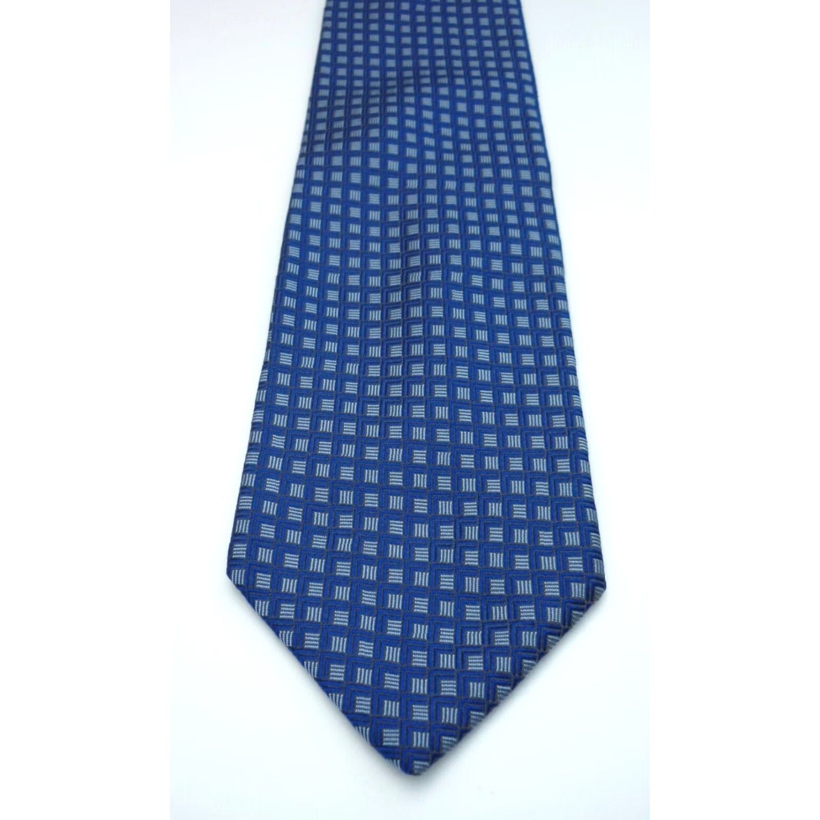 Brooks Brothers Brooks Brothers Makers Silk Tie Men’s Classic Woven in Italy Made in USA Blue Plaid Check 57.5" 3.75" 100% Silk Size ONE SIZE - 4 Thumbnail