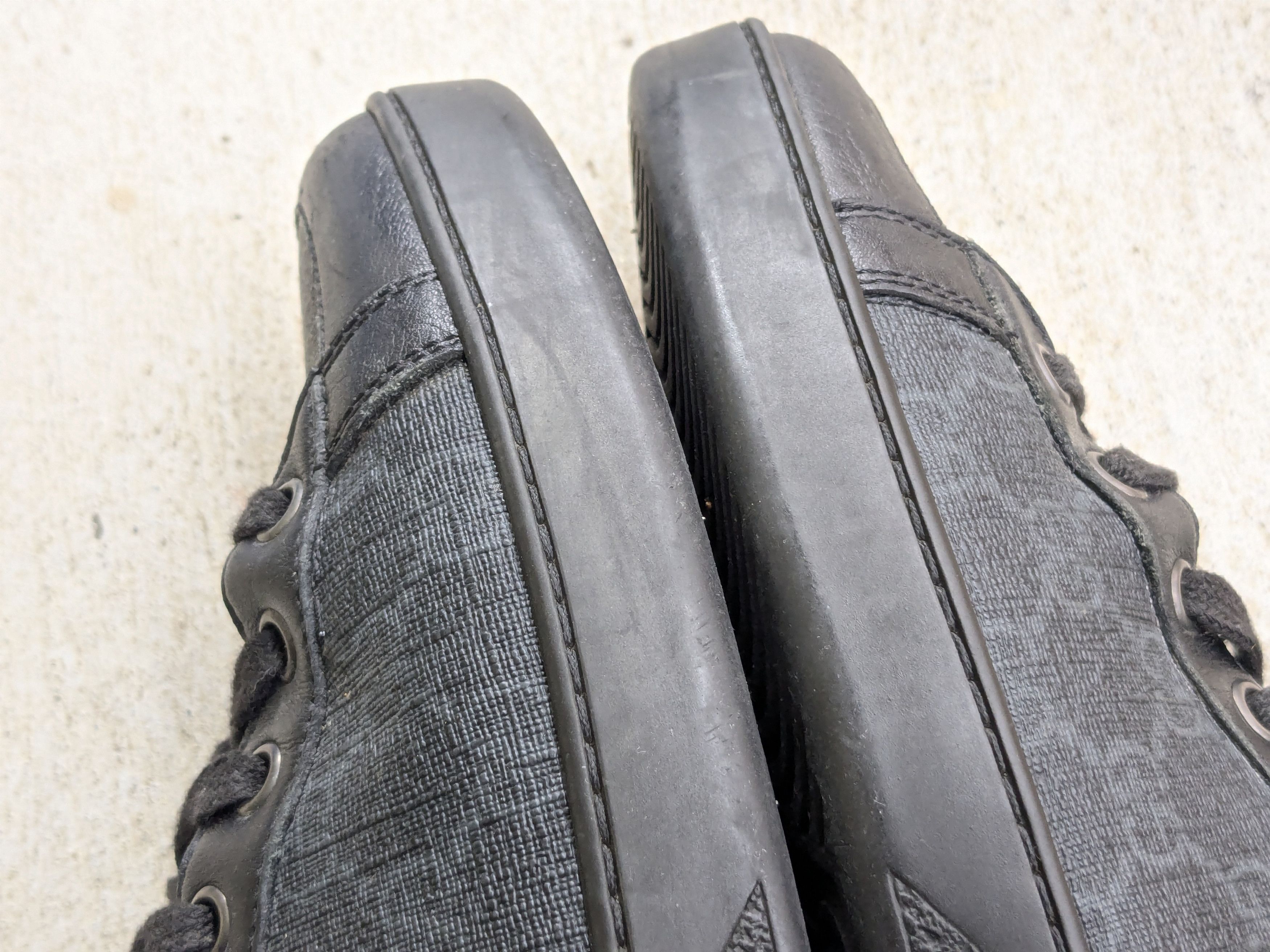 Gucci Gucci Sneakers Black Monogram High 10 Leather Canvas Size US 10 / EU 43 - 7 Thumbnail