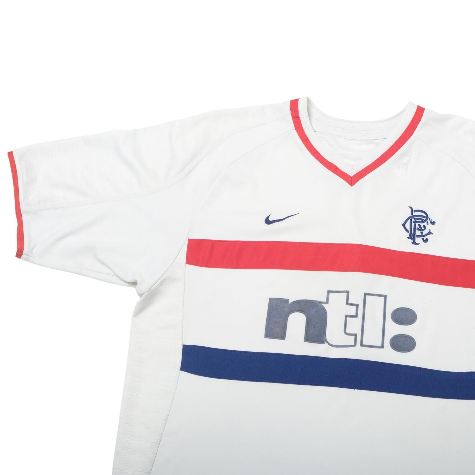 Nike 2000/01 Rangers Away Shirt Nike (L/XL) Size US L / EU 52-54 / 3 - 3 Thumbnail