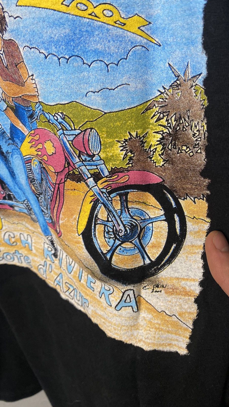 Harley Davidson Vintage 2001 Harley Davidson euro tour girl Size US XL / EU 56 / 4 - 8 Thumbnail