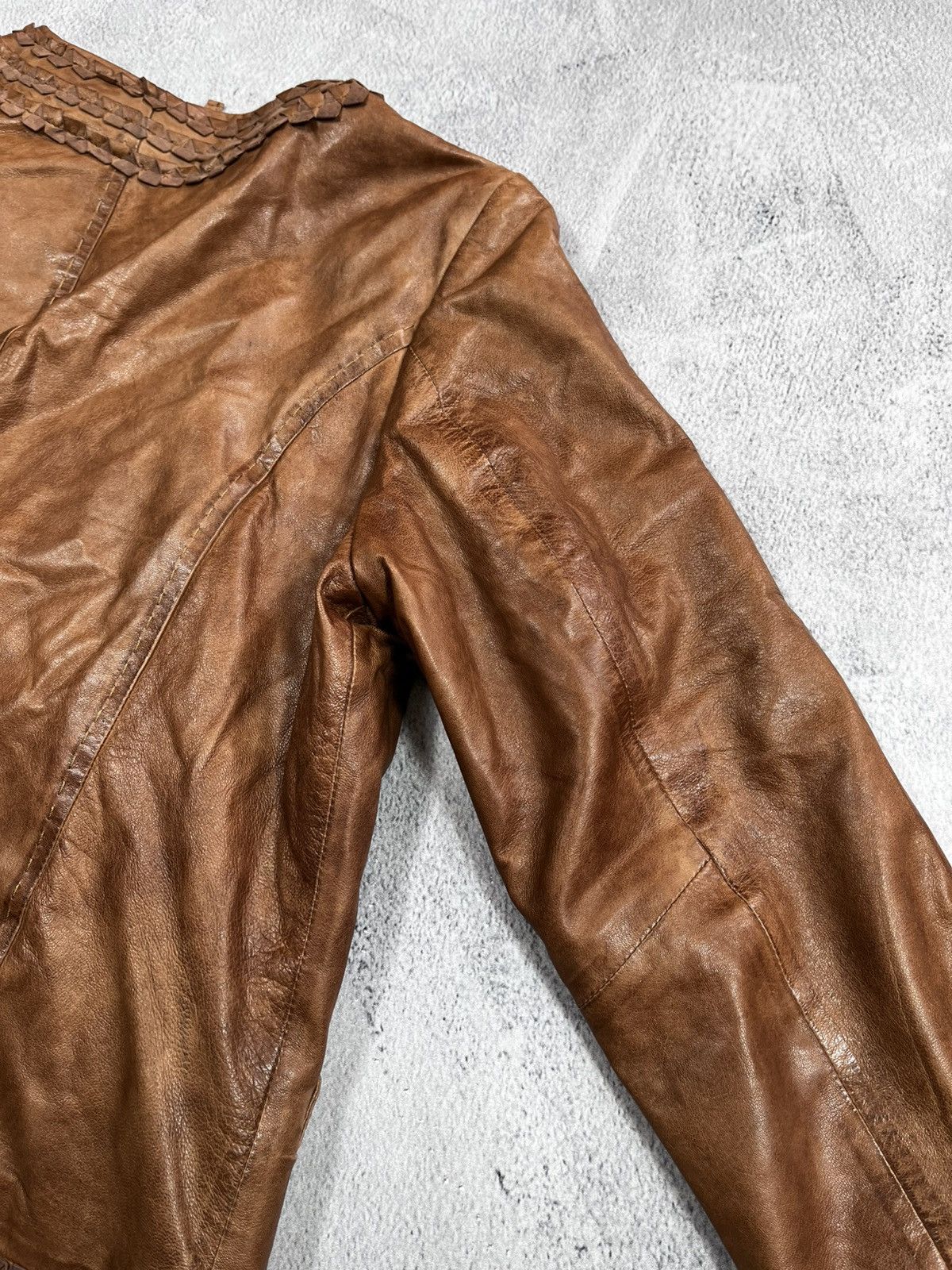Vintage Vintage Leather retro style jacket streetwear size L Size L / US 10 / IT 46 - 8 Thumbnail