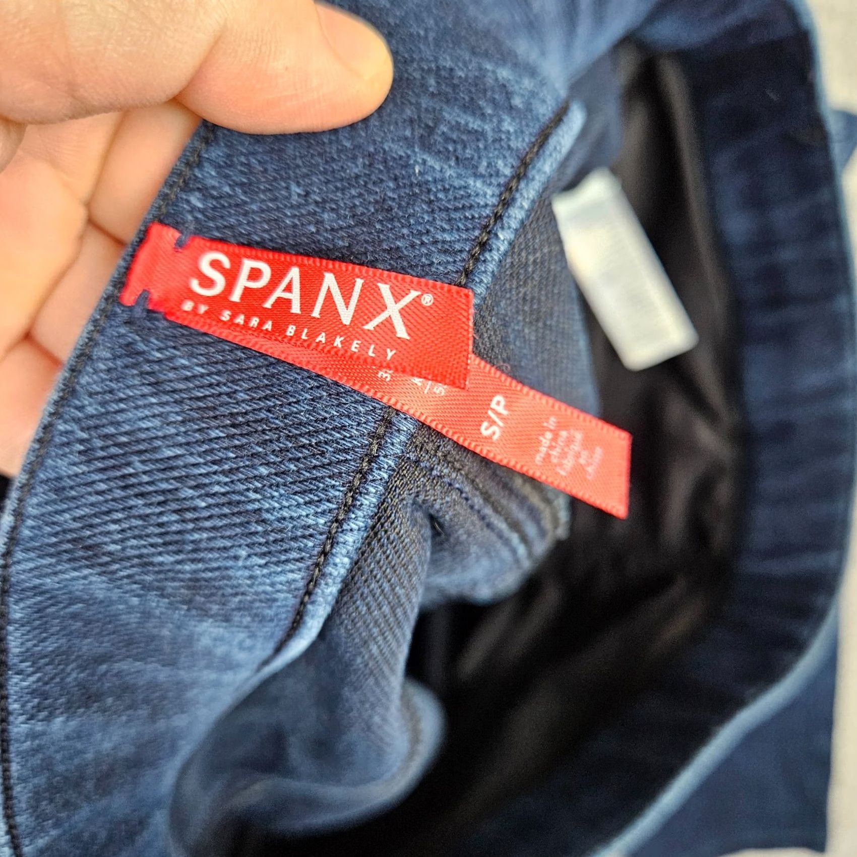 Spanx Spanx Jeans Skinny Regular S Belted Comfort Denim Blue Size S Women's Pants Jeans Black? Size 28" / US 6 / IT 42 - 5 Thumbnail