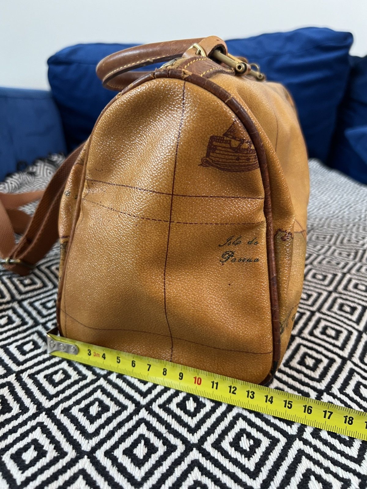 Alviero Martini Alviero Martini classic Geo leather satchel handbag Size ONE SIZE - 8 Thumbnail